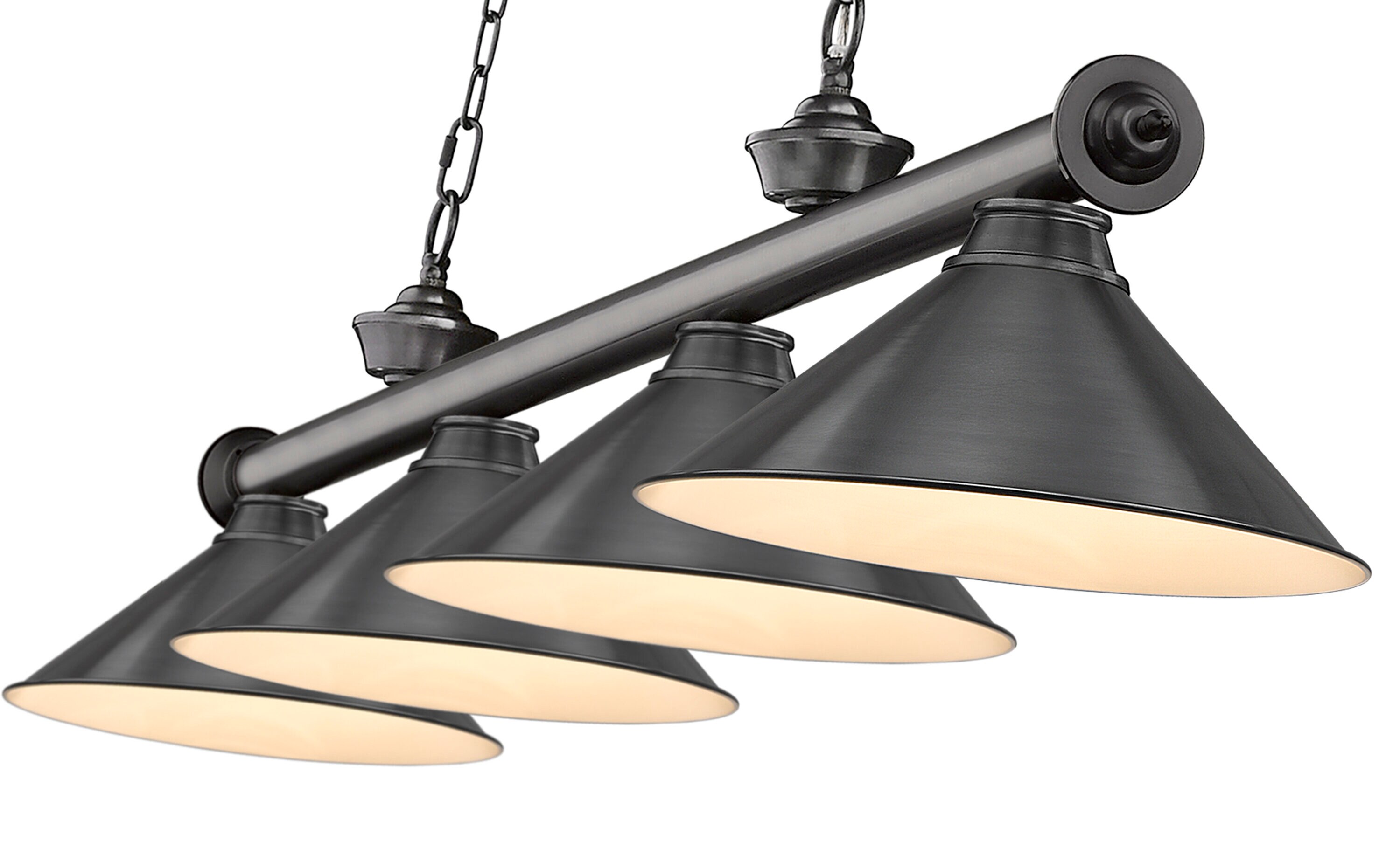 Z-Lite 2306-4BP-BP15 Pool-Table-Lighting - View #4
