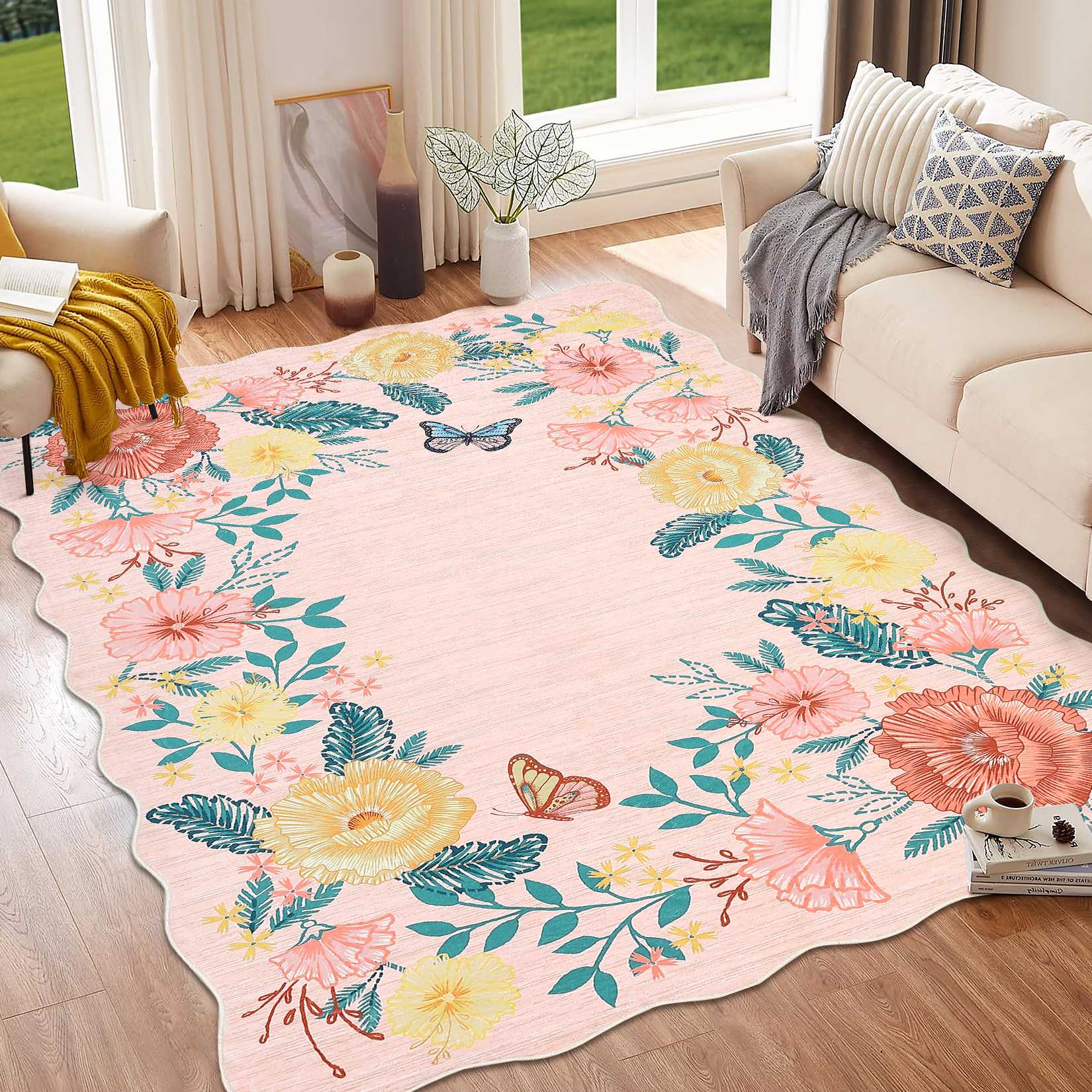 Qeetex SUNNY-PHK-339UAPGM rugs - View #2