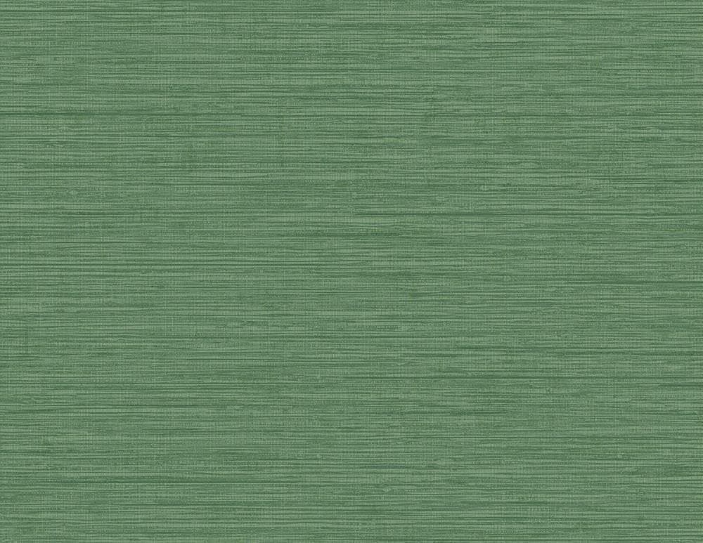 Seabrook Designs MB31804 Beach House 60.75-Sq. Feet Greenery Paper Textured Solid Unpasted Wallpaper