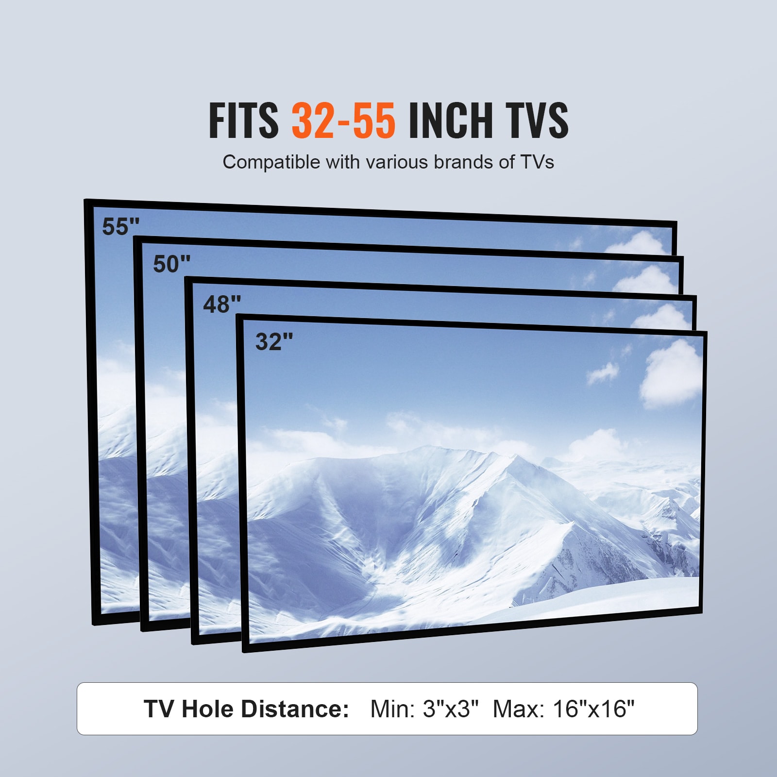 VEVOR LDDSZJGDZXG55I5UNV0 Tv-Mounts - View #7