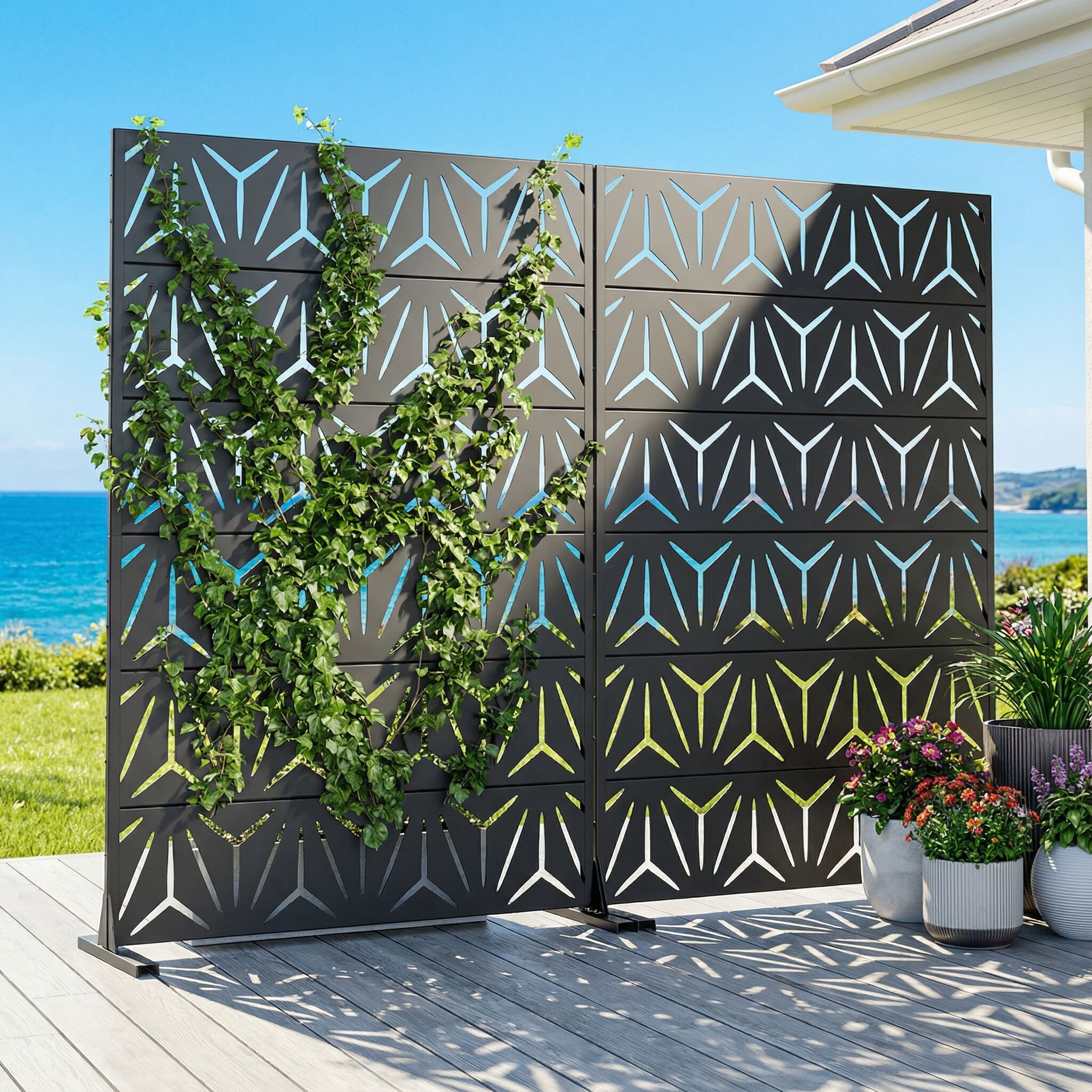 Misty Moon LW0406-SYJPF-C24 Outdoor-Privacy-Screen - View #2