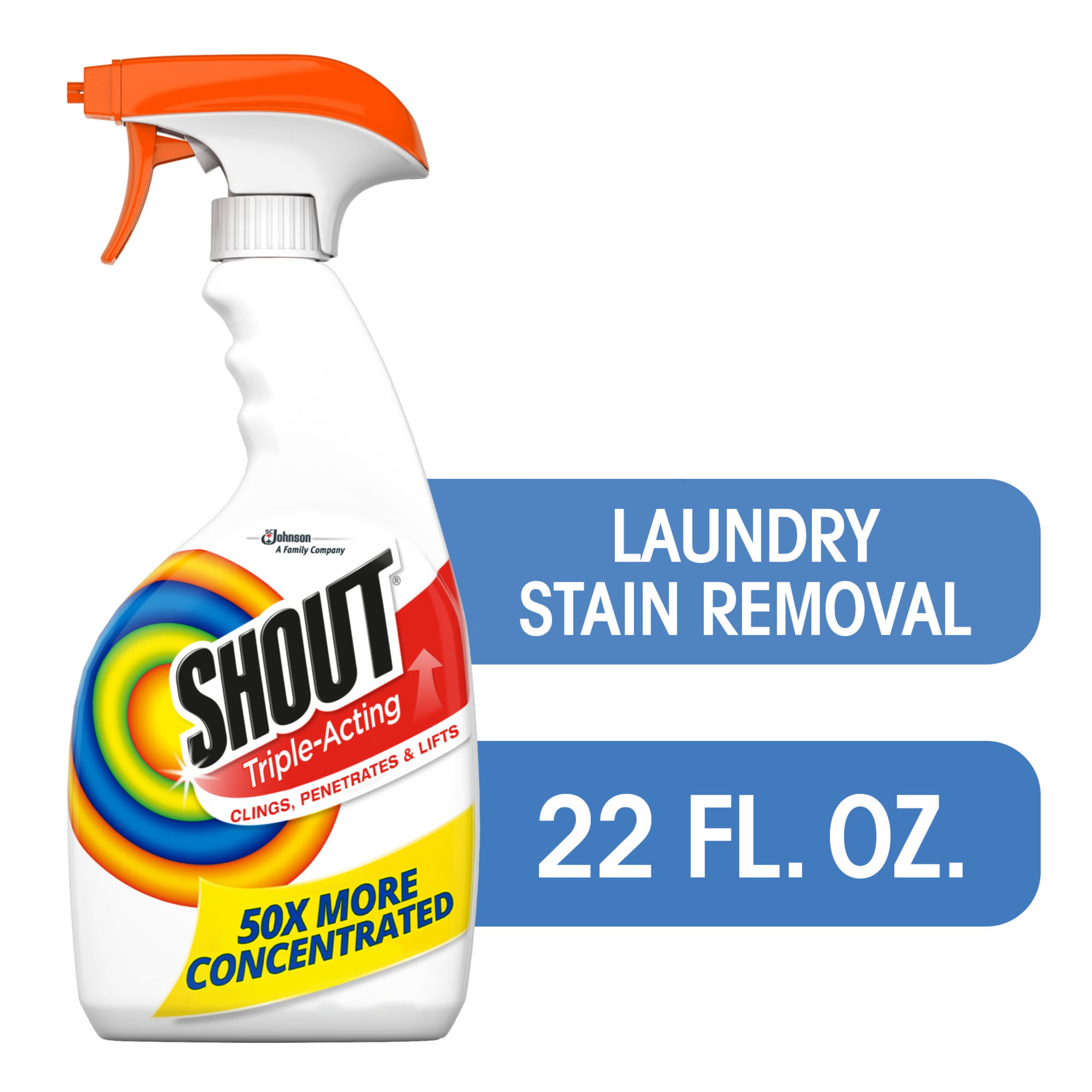 Shout Triple-Acting 22-fl oz Laundry Stain Remover in the Laundry Stain  Removers department at