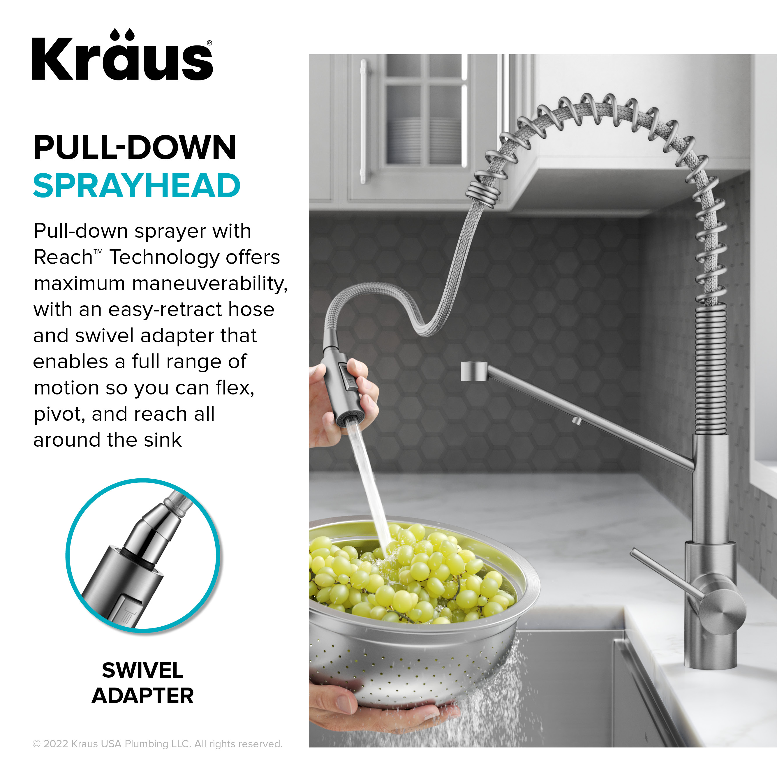 Kraus KFF-2631SFACB Kitchen-Faucets - View #10