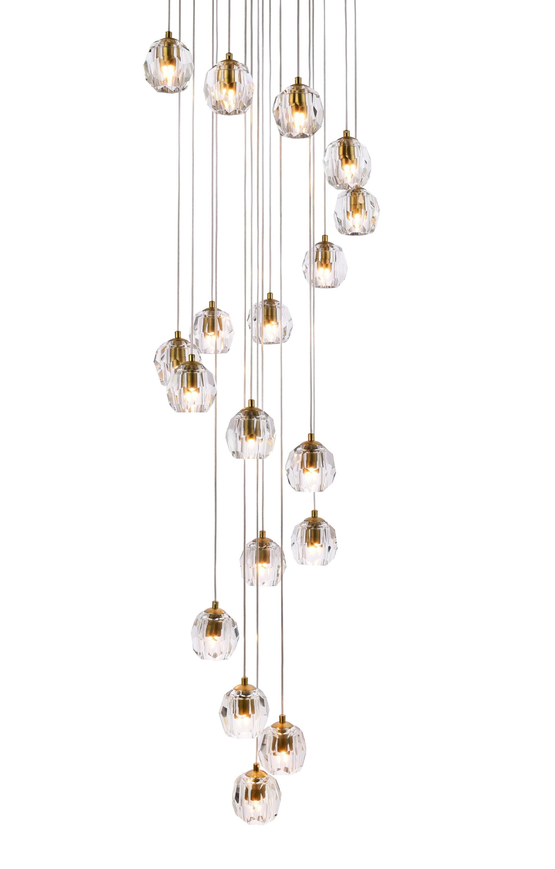 Elegant Decor HF10515D20G Pendant-Lights - View #3