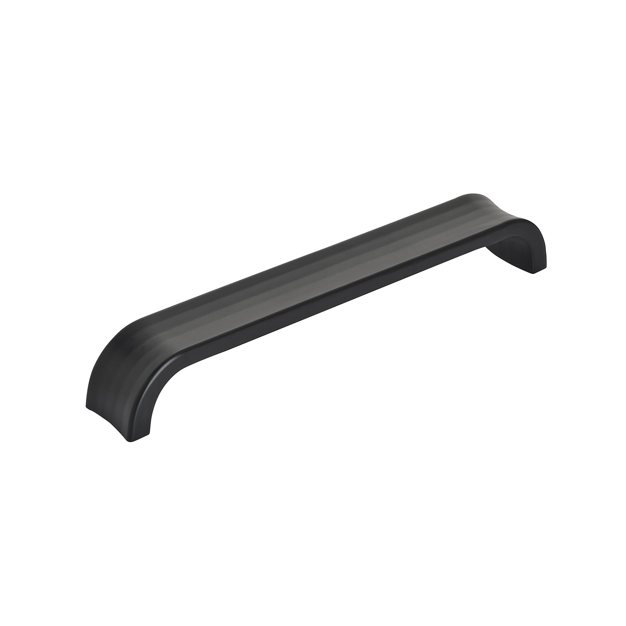 Amerock BP36814MB Concentric 6-5/16-in , 160mm Center to Center Matte Black Arch Handle