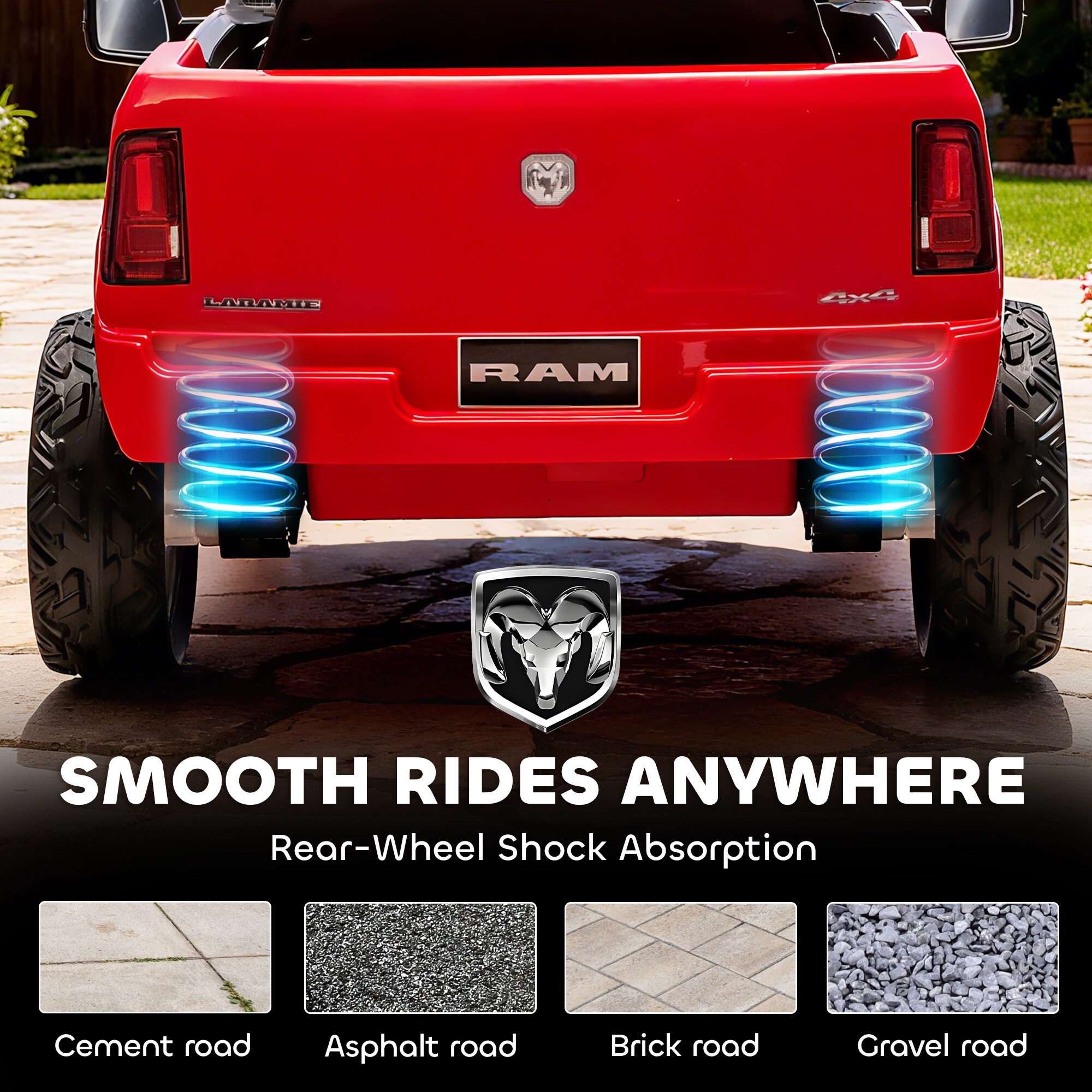 Qaba 370-456V80RD Play-Toys - View #4