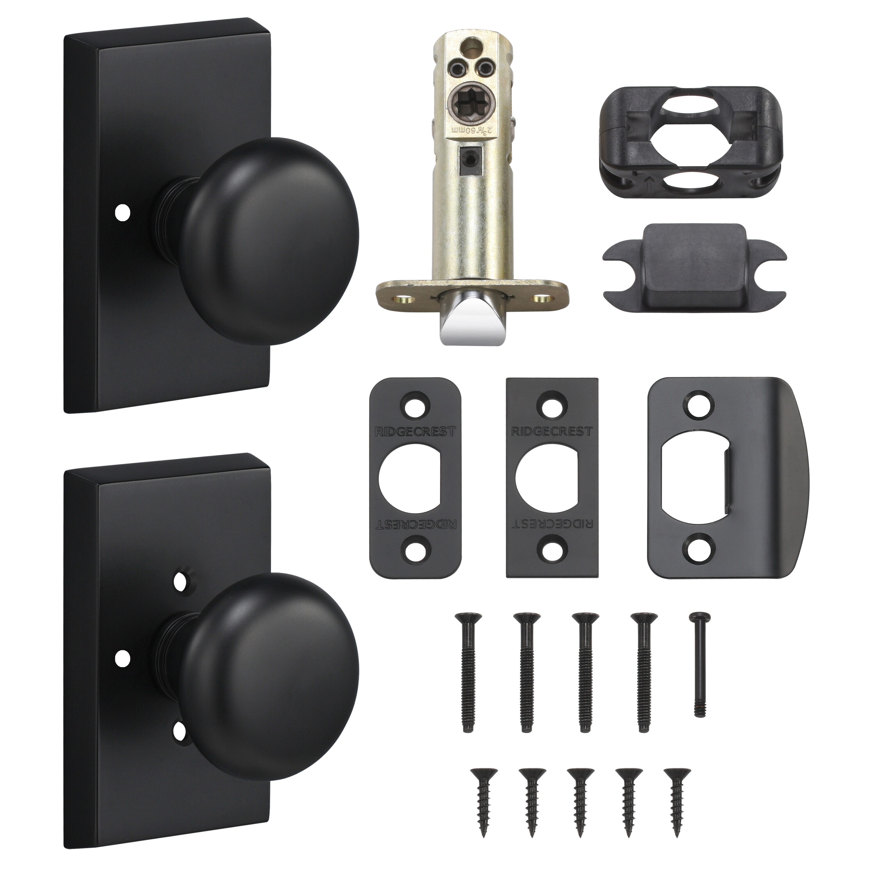Sure-Loc Hardware OK102 FBL Door-Knobs - View #2