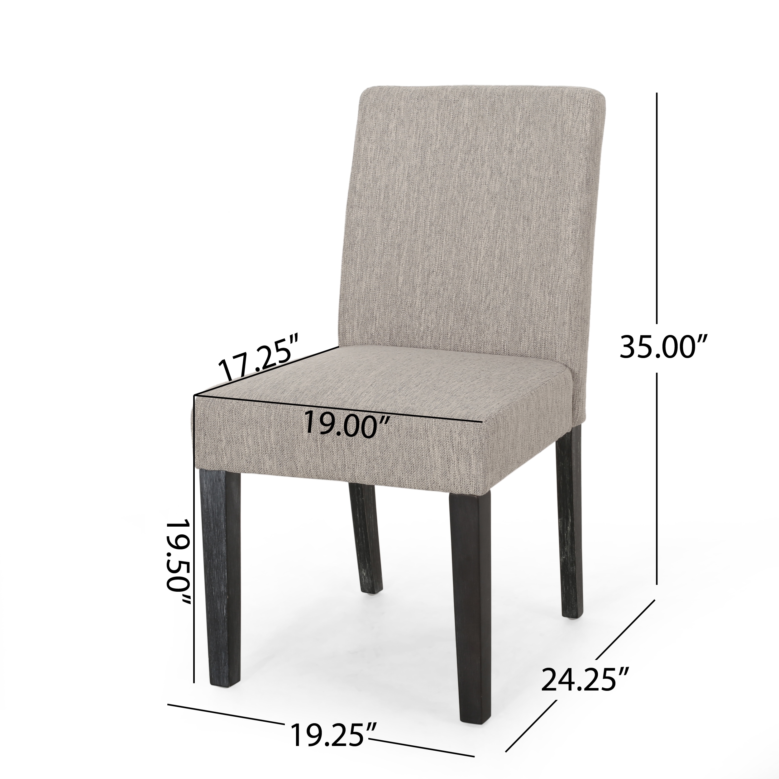 LOVMOR SF-M-69410.00LGRY Dining-Chairs - View #4
