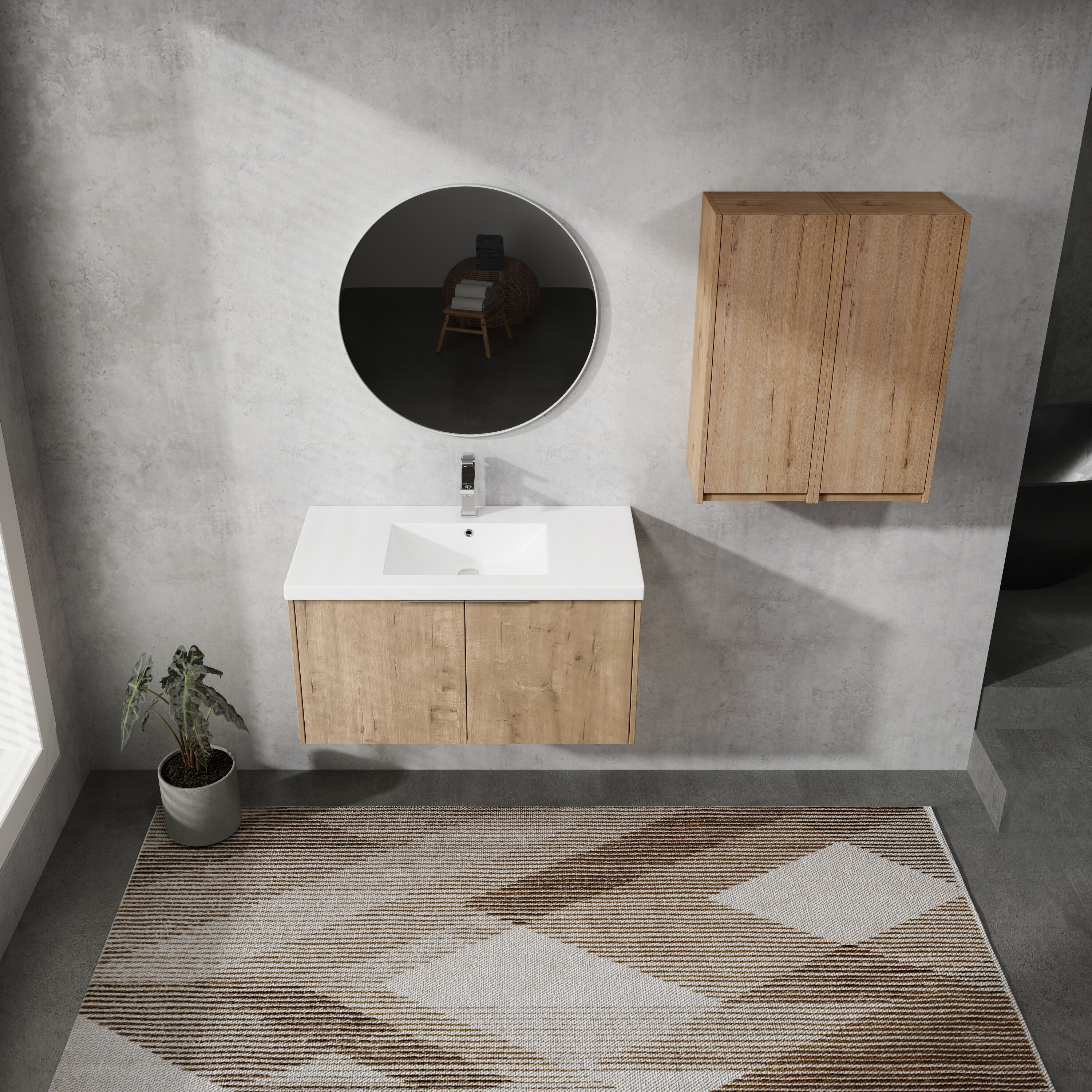 LOVMOR SF-J-W999S00223 Bath-Vanity-Combo - View #5