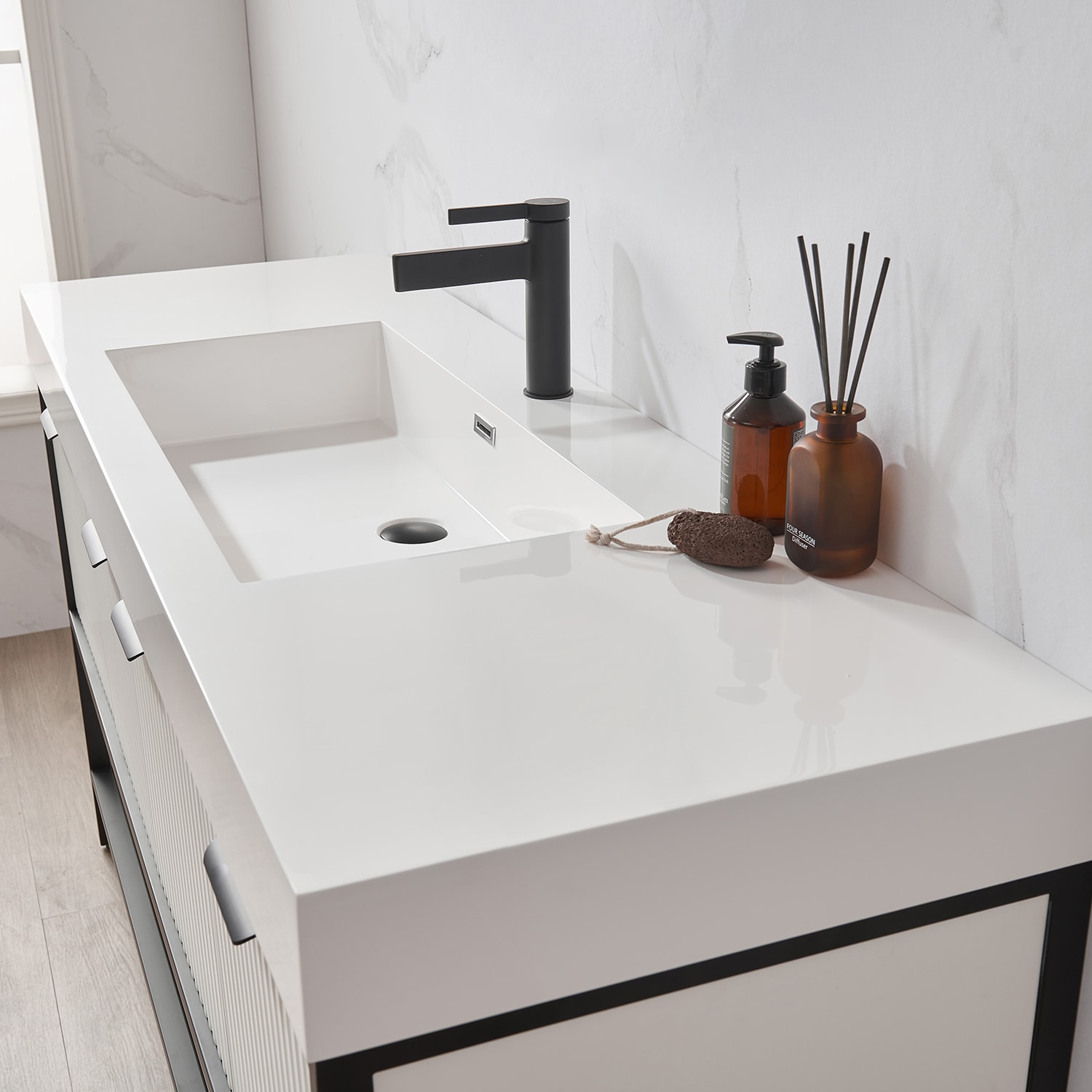 Vinnova 705260-WH-WH-NM Bath-Vanity-Combo - View #5