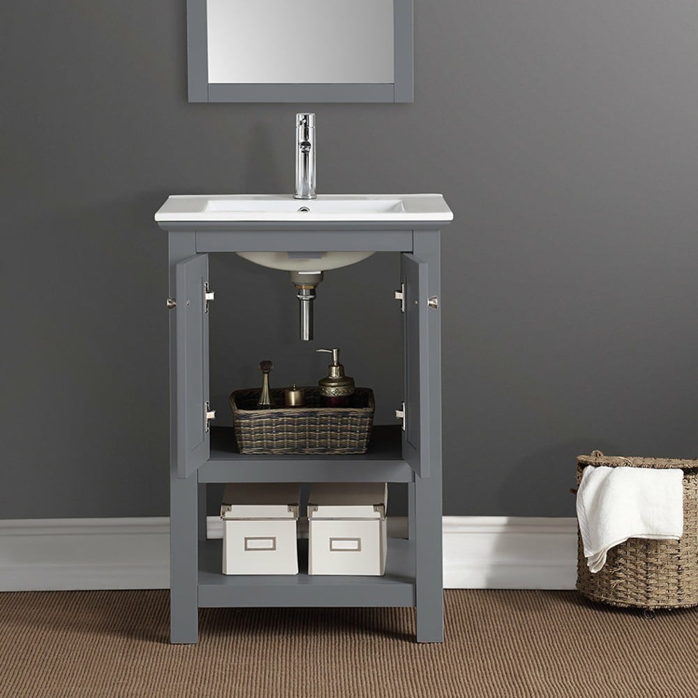 Fresca FCB2304GR-I Bath-Vanity-Combo - View #5