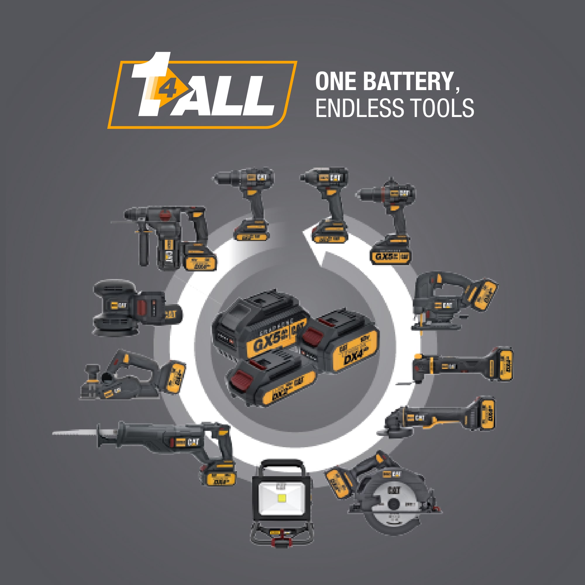 Cat 18 Specialty Battery in the Power Tool Batteries  Chargers department  at