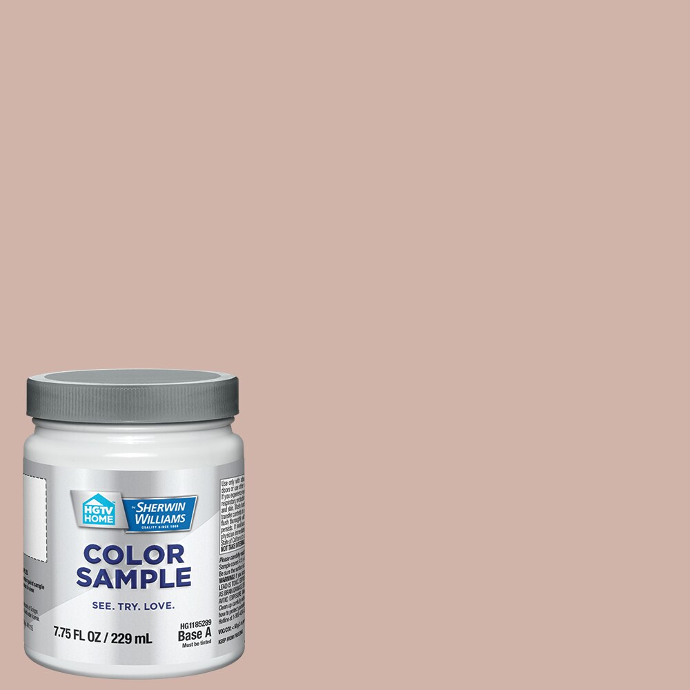 HGTV HOME by Sherwin-Williams HGSW3046 Sashay Sand HGSW3046 Paint sample ( Half-pint )