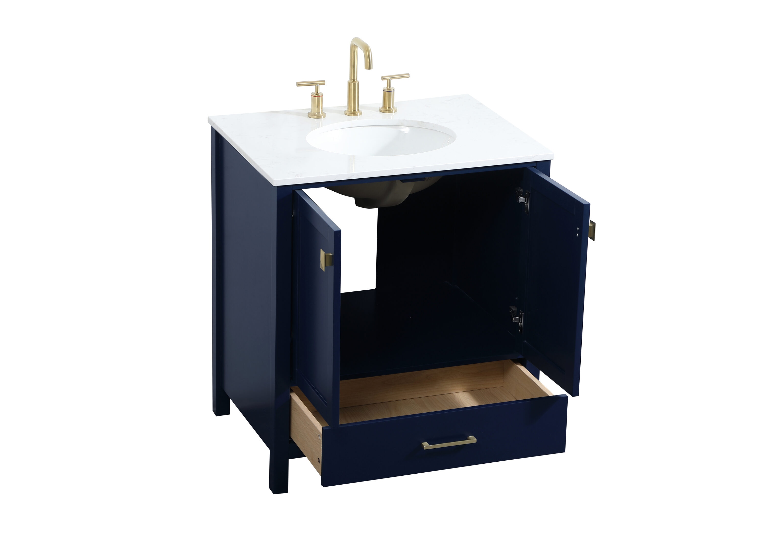 Elegant Decor HF56490BL Bath-Vanity-Combo - View #9