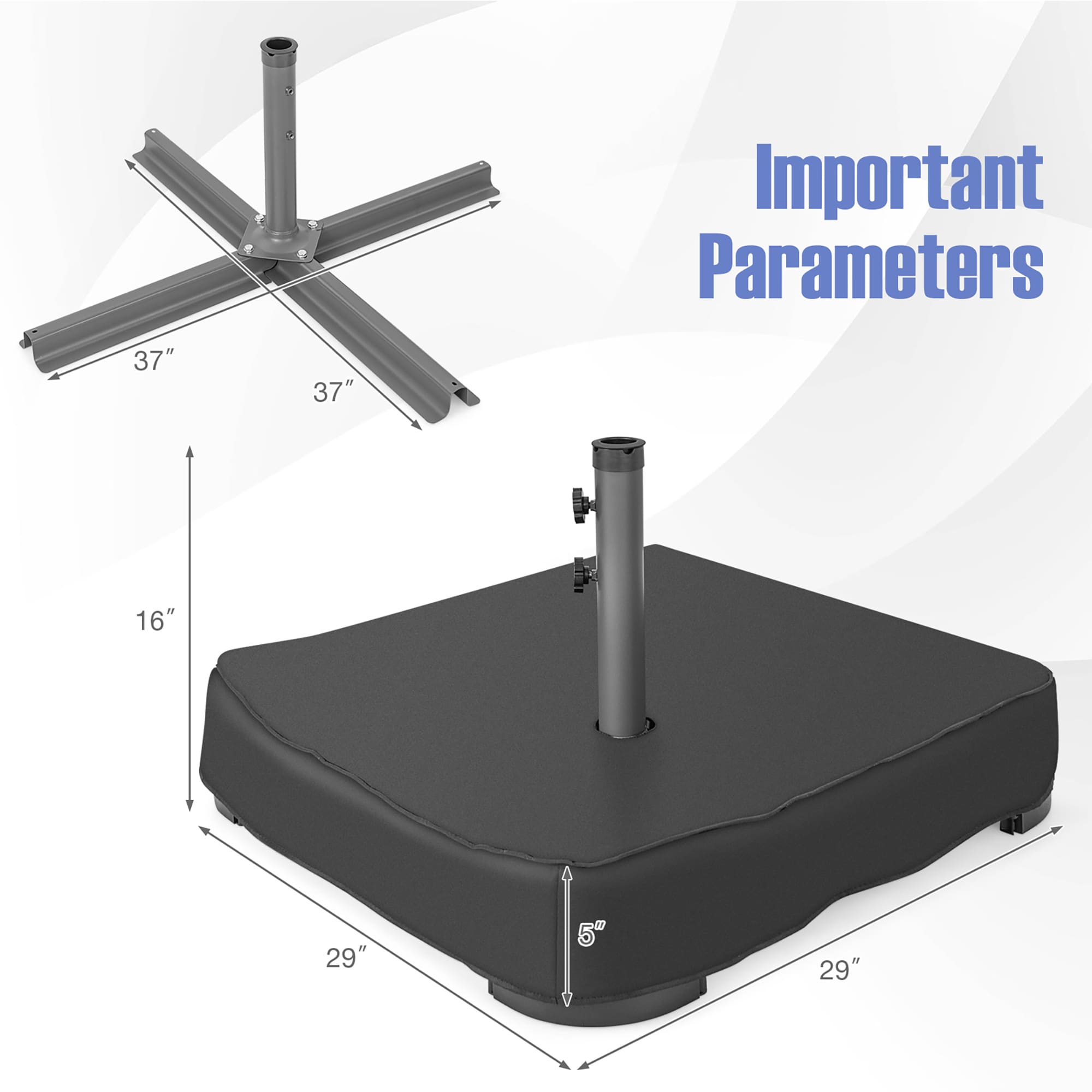BABOOM BOM-0821-CO Umbrella-Bases - View #4