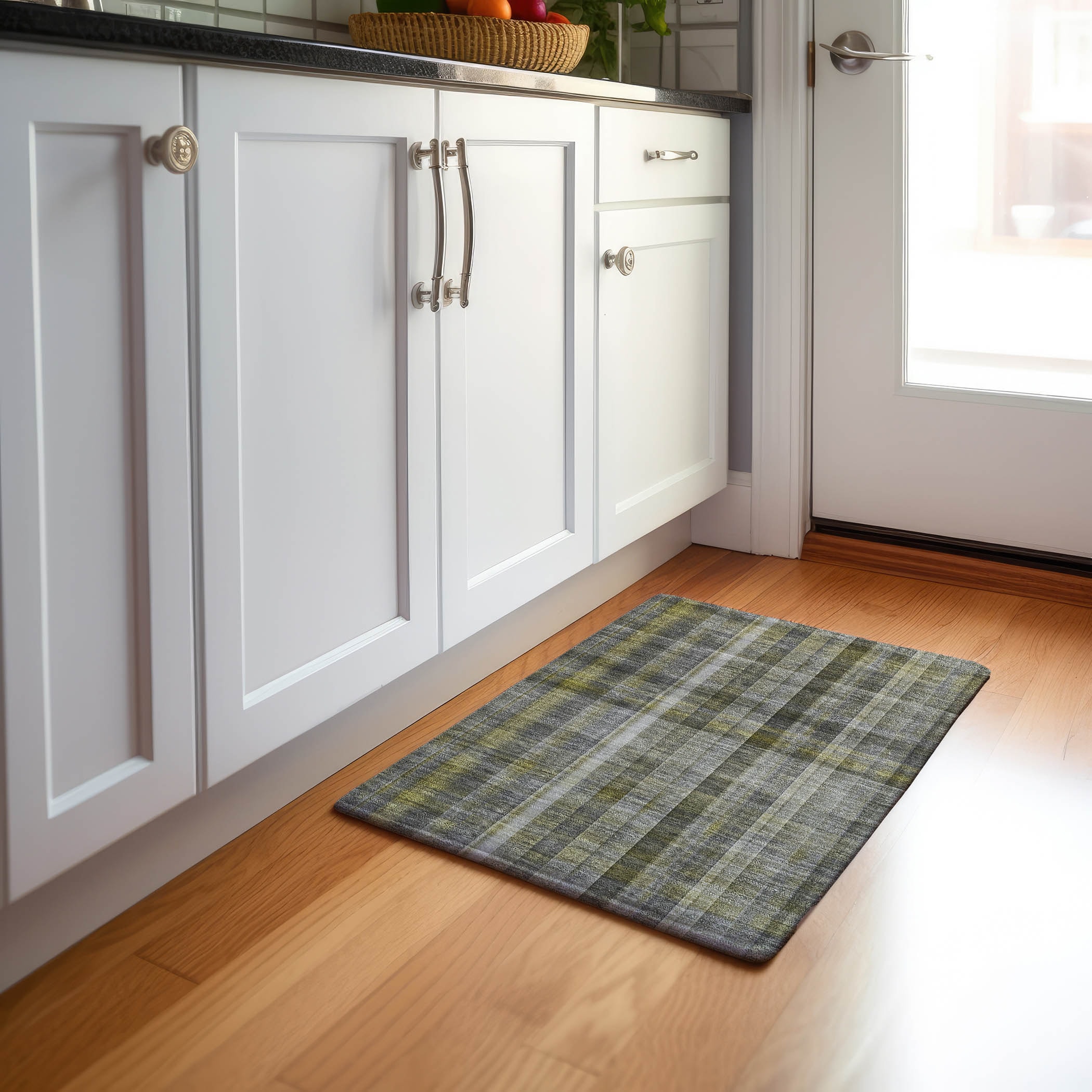 Addison Rugs AMF521PP30X46 Mayfield AMF521PP 2 x 3 (ft) Loomed Polyester Purple Rectangular Indoor Abstract Machine washable Area rug