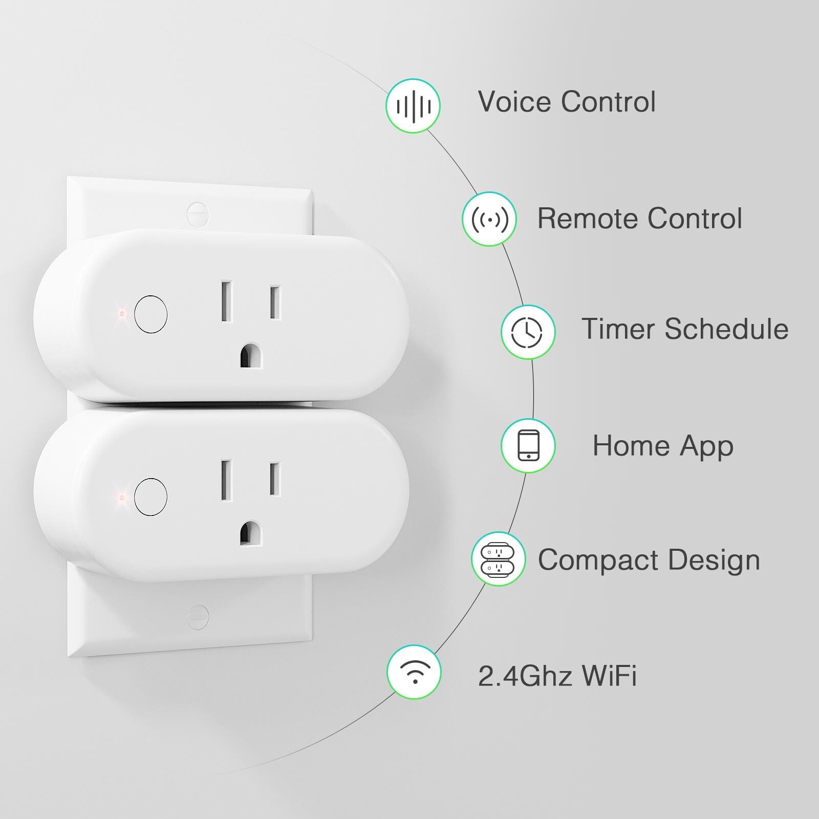 Smart Plug Gosund WiFi Mini Socket Smart Timer Outlet - China