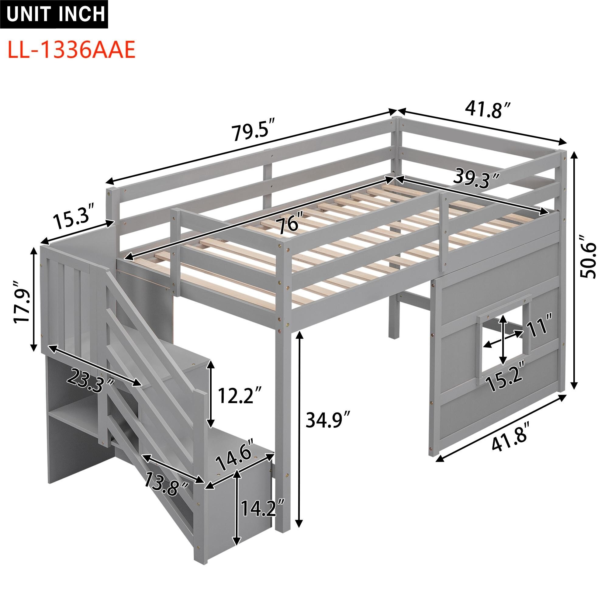 Yiekholo LL-1336AAE Bunk-Beds - View #8