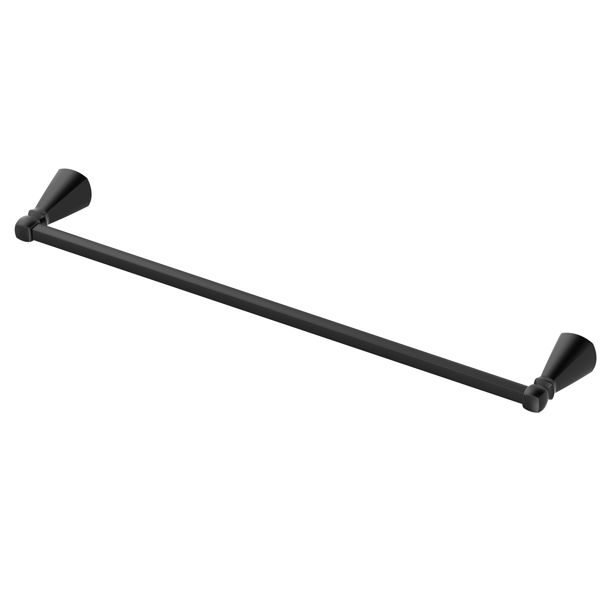 American Standard Edgemere 24in Matte Black Wall Mount Single Towel