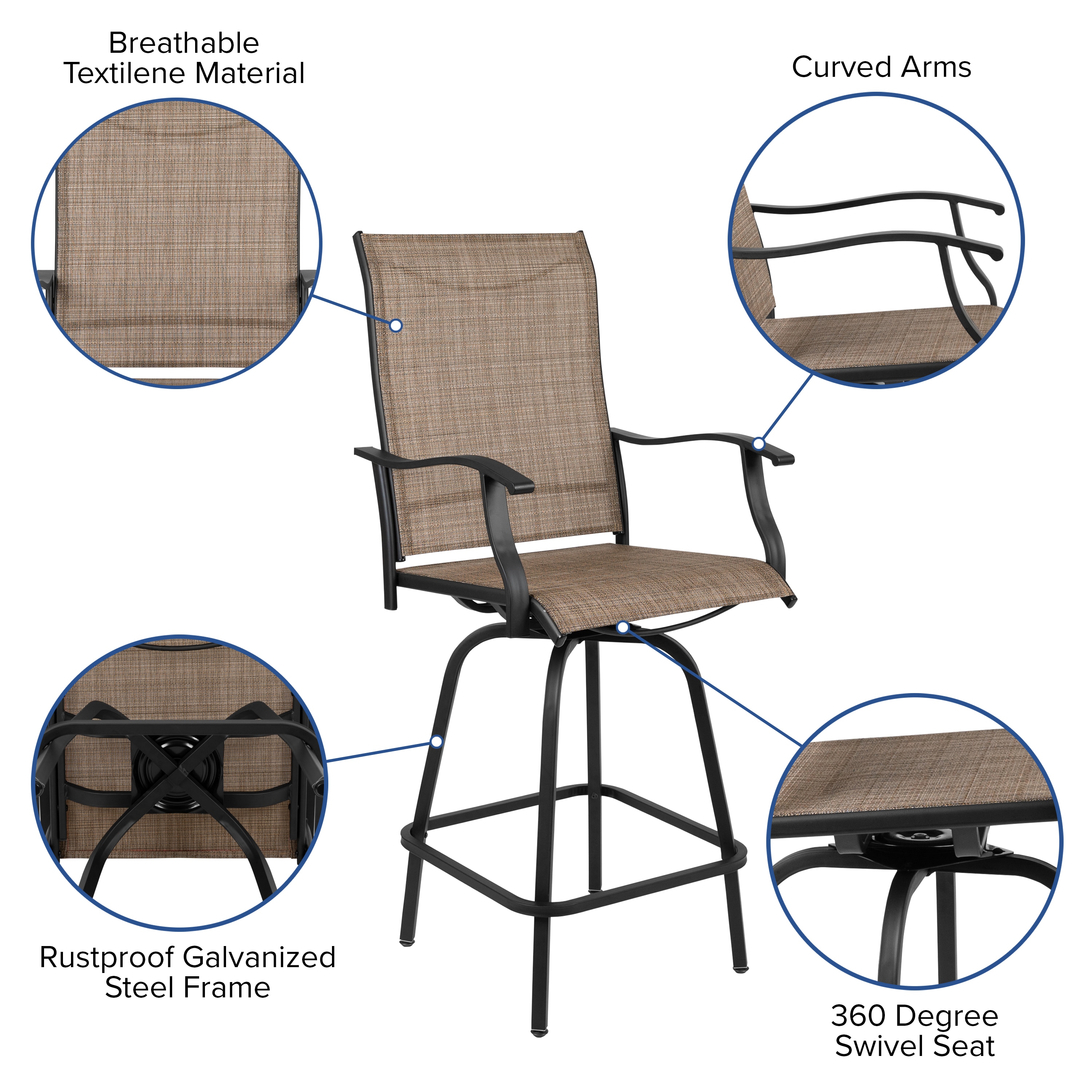 Flash Furniture 889142925132 Patio-Chairs - View #6