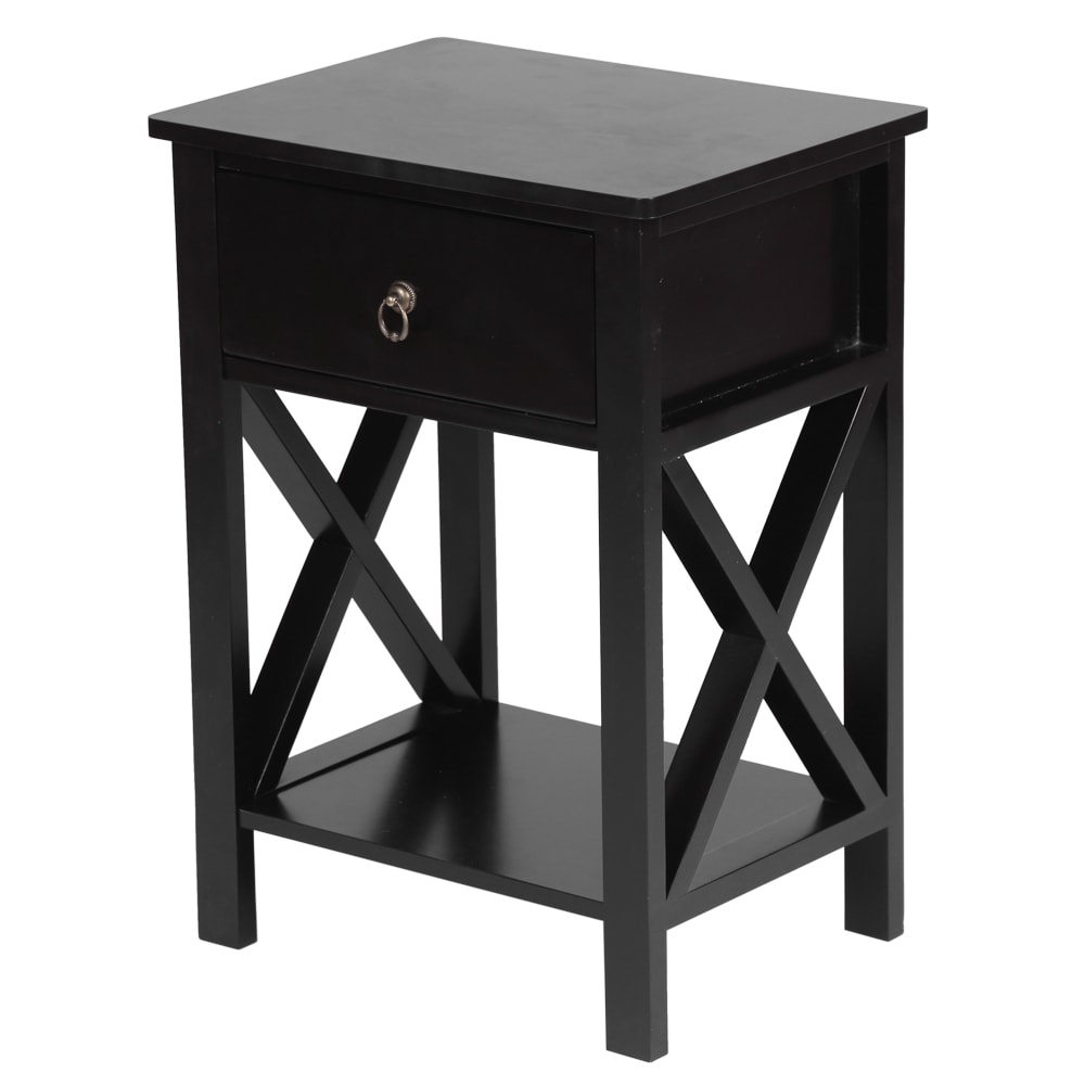 Winado LO1G52000413 Black Nightstand