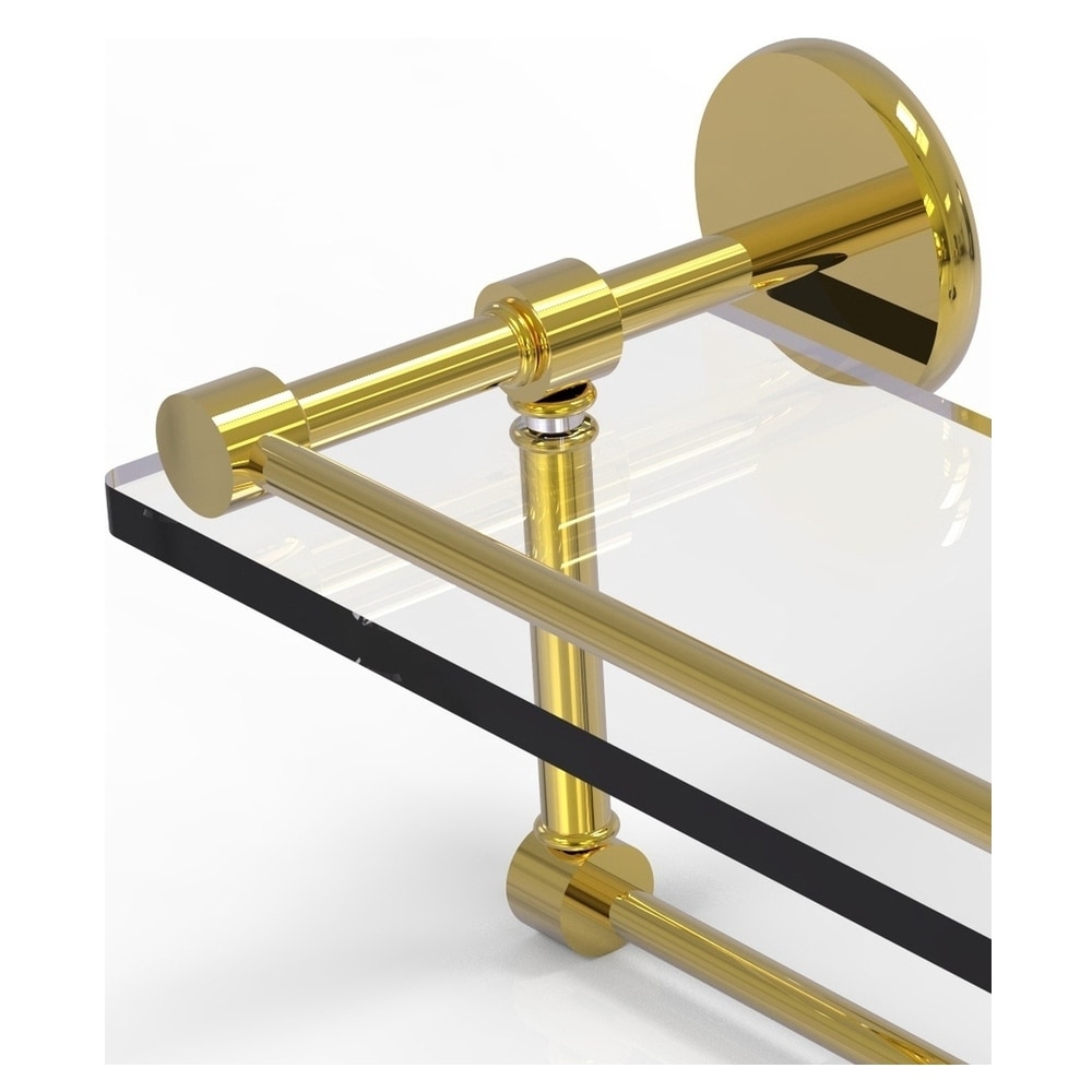 Allied Brass P1000-1TB/16-GAL-PB Bathroom-Shelves - View #2