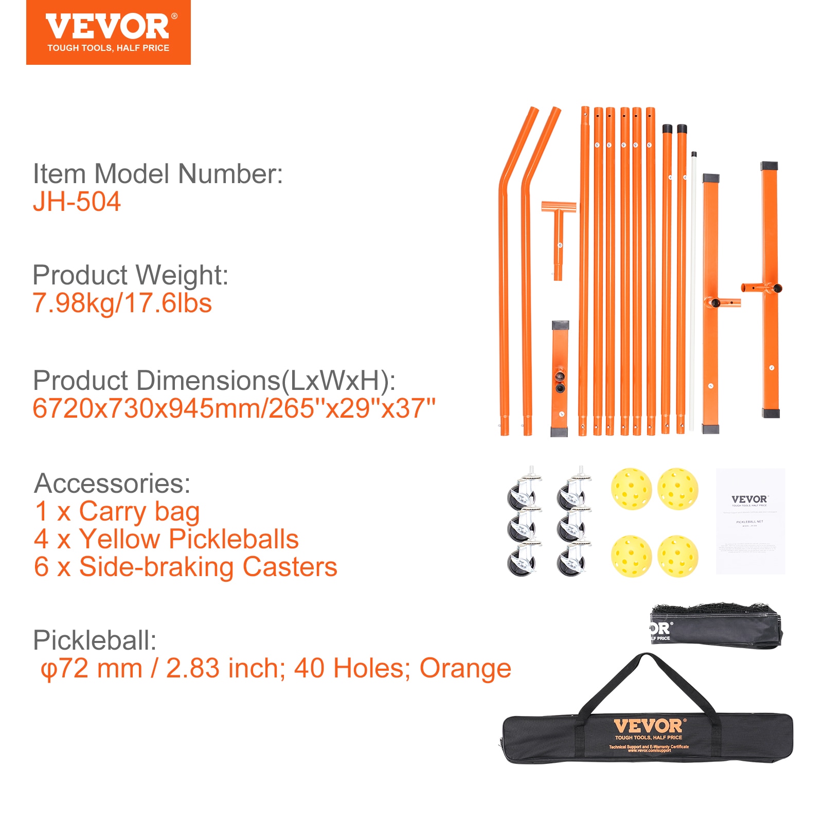 VEVOR PKQWTZDHLTZ2GBQ6RV0 Portable-Party-Game - View #7
