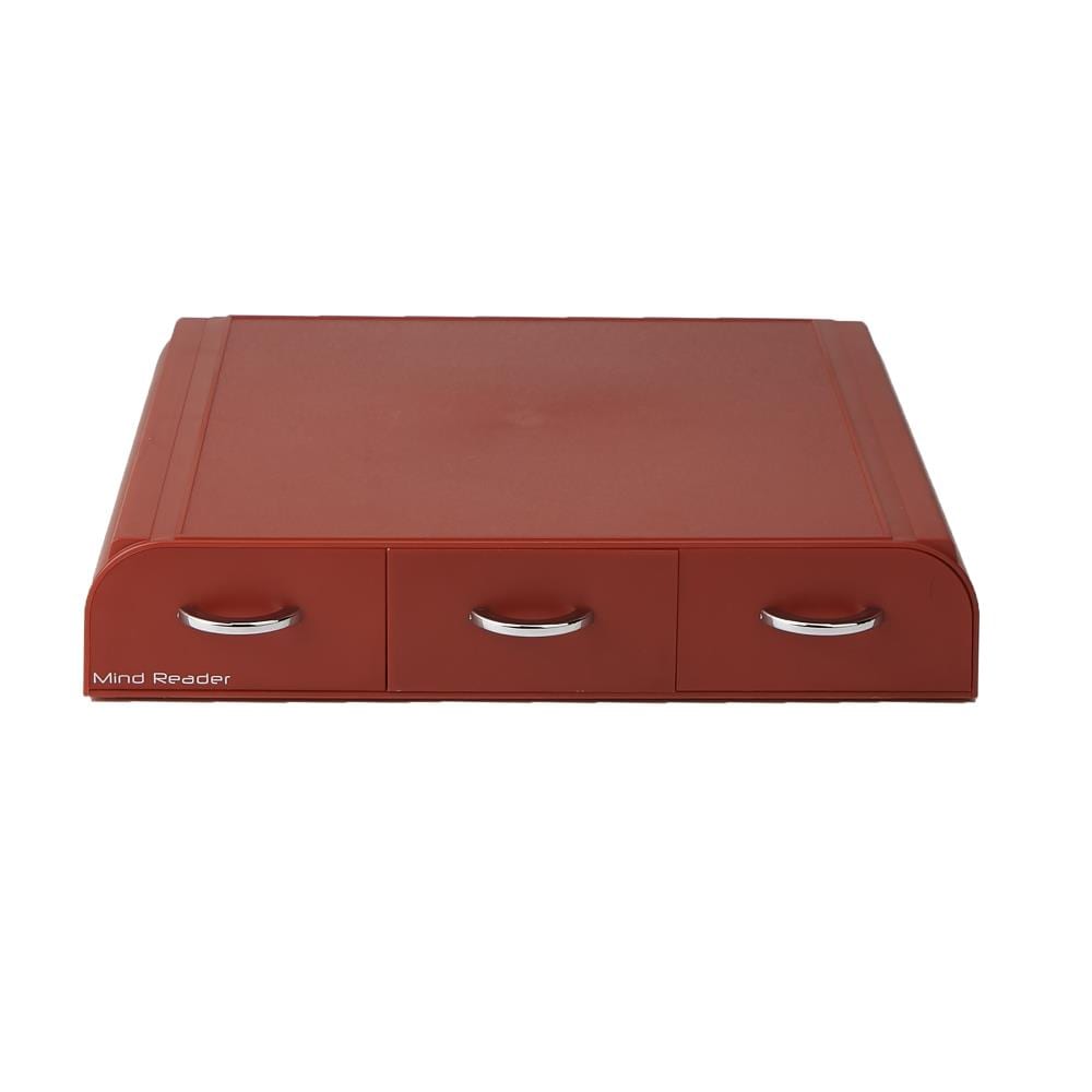 36 Capacity K-cup, Dolce Gusto, Cbtl, Verismo, Single Serve Coffee Pod Holder Drawer, Red | - Mind Reader TRAY6-RED