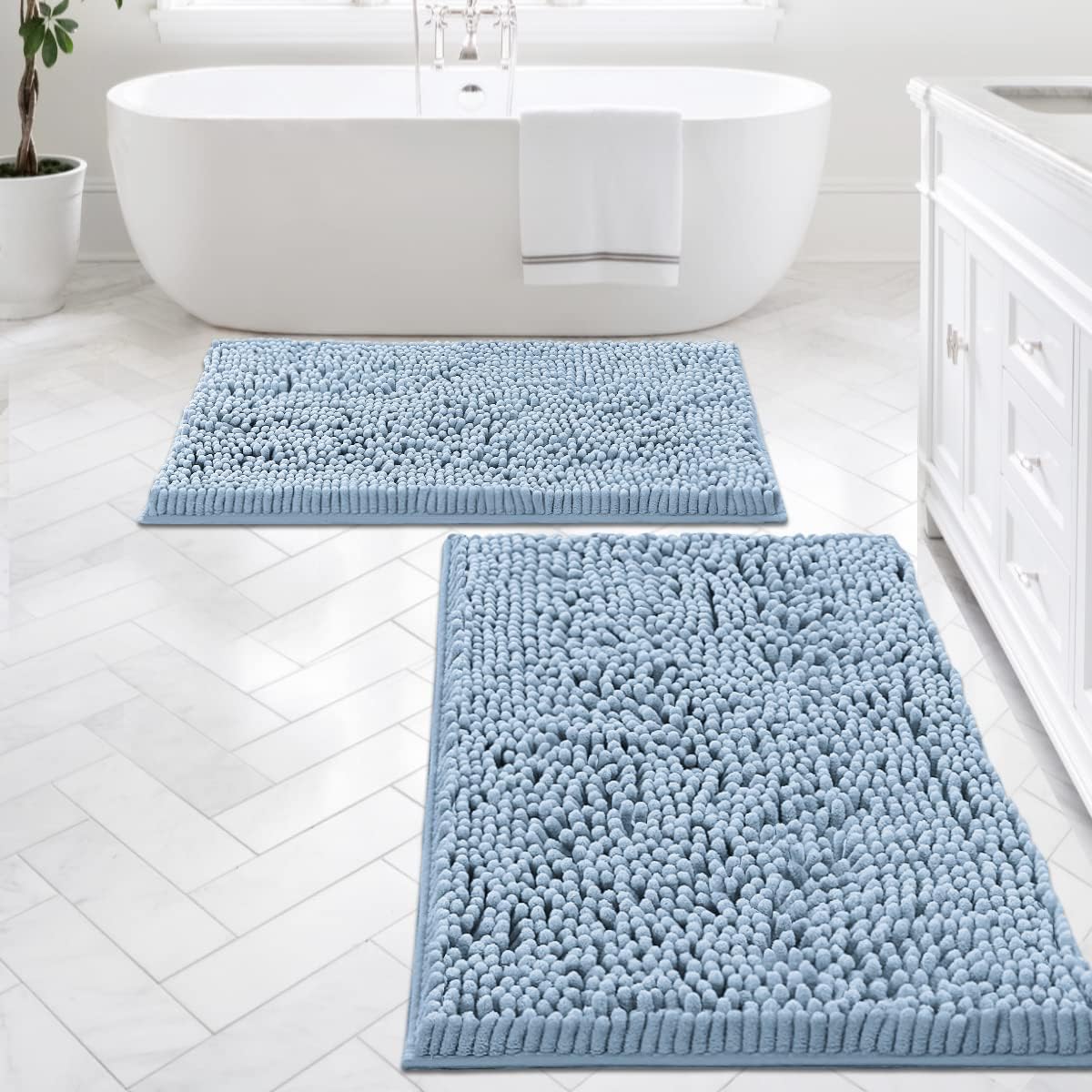 H.Versailtex CMRUG2032CHOCOLATE Bath-Rugs - View #19