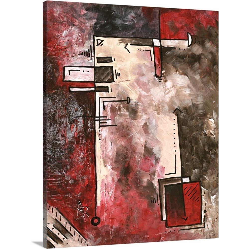 GreatBigCanvas 2382015-24-24X30 30-in H x 24-in W Abstract Print on Canvas