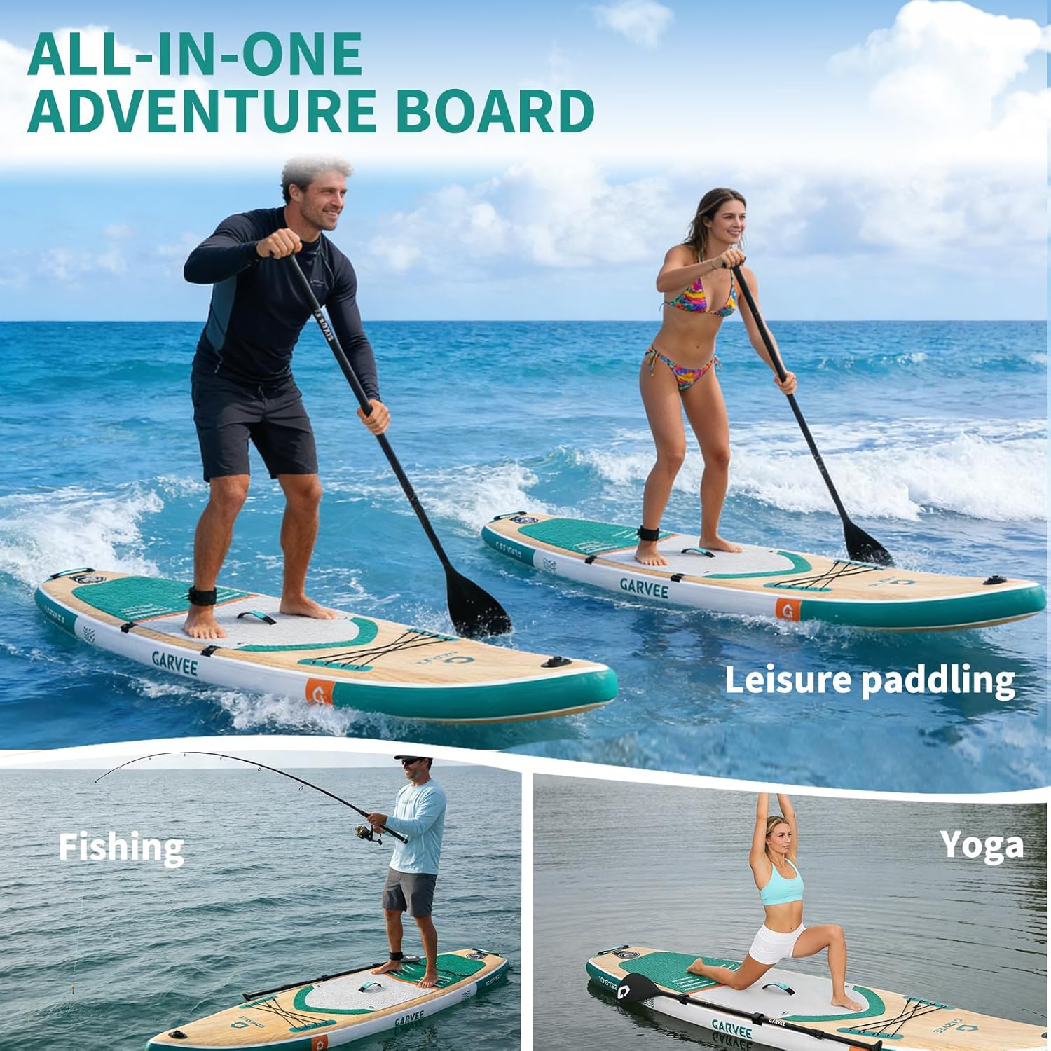 GAOMON CQC-GVPDJL8MGDH Stand-Up-Paddle-Boards - View #2