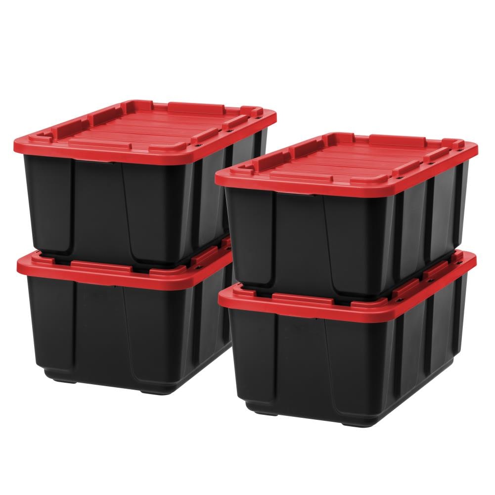 Holiday Living Large 27-Gallons (108-Quart) Green and Red Heavy