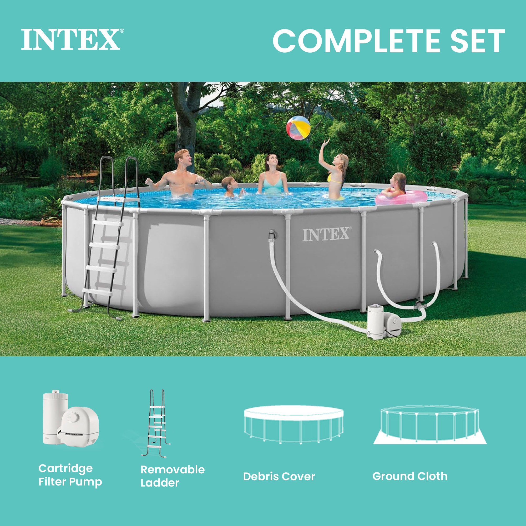 Intex 142021 Above-Ground-Pools - View #4