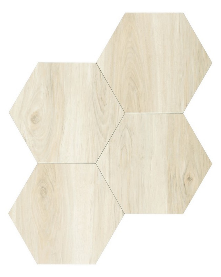Lucida USA Pistachio Brown Wood Look 12-mil x 6-in W x 6-in L Waterproof Peel and Stick Vinyl Tile Flooring (0.6-sq ft/ Piece)