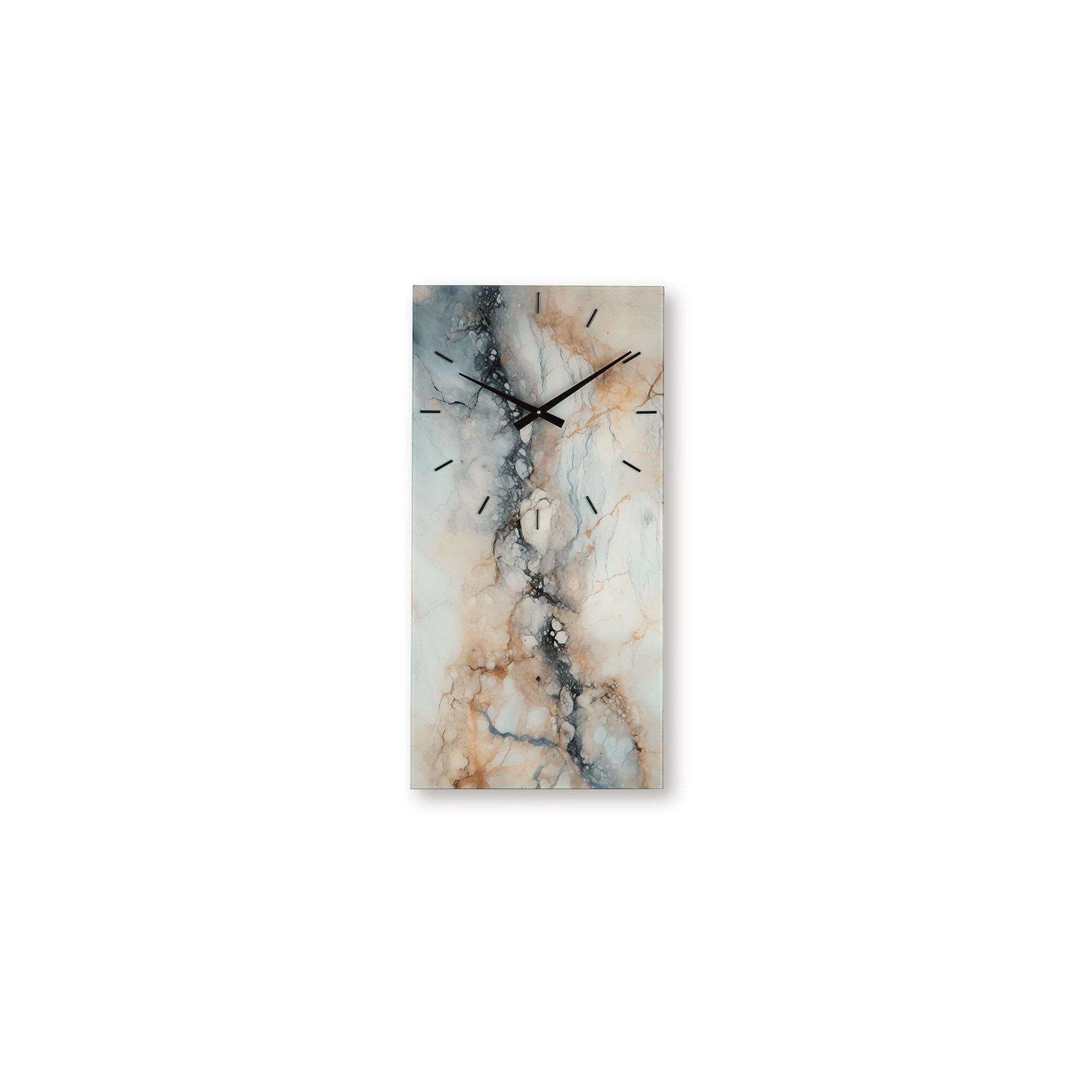 Signature Design by Ashley - Teague Brown/Gray/Ivory Wall Clock