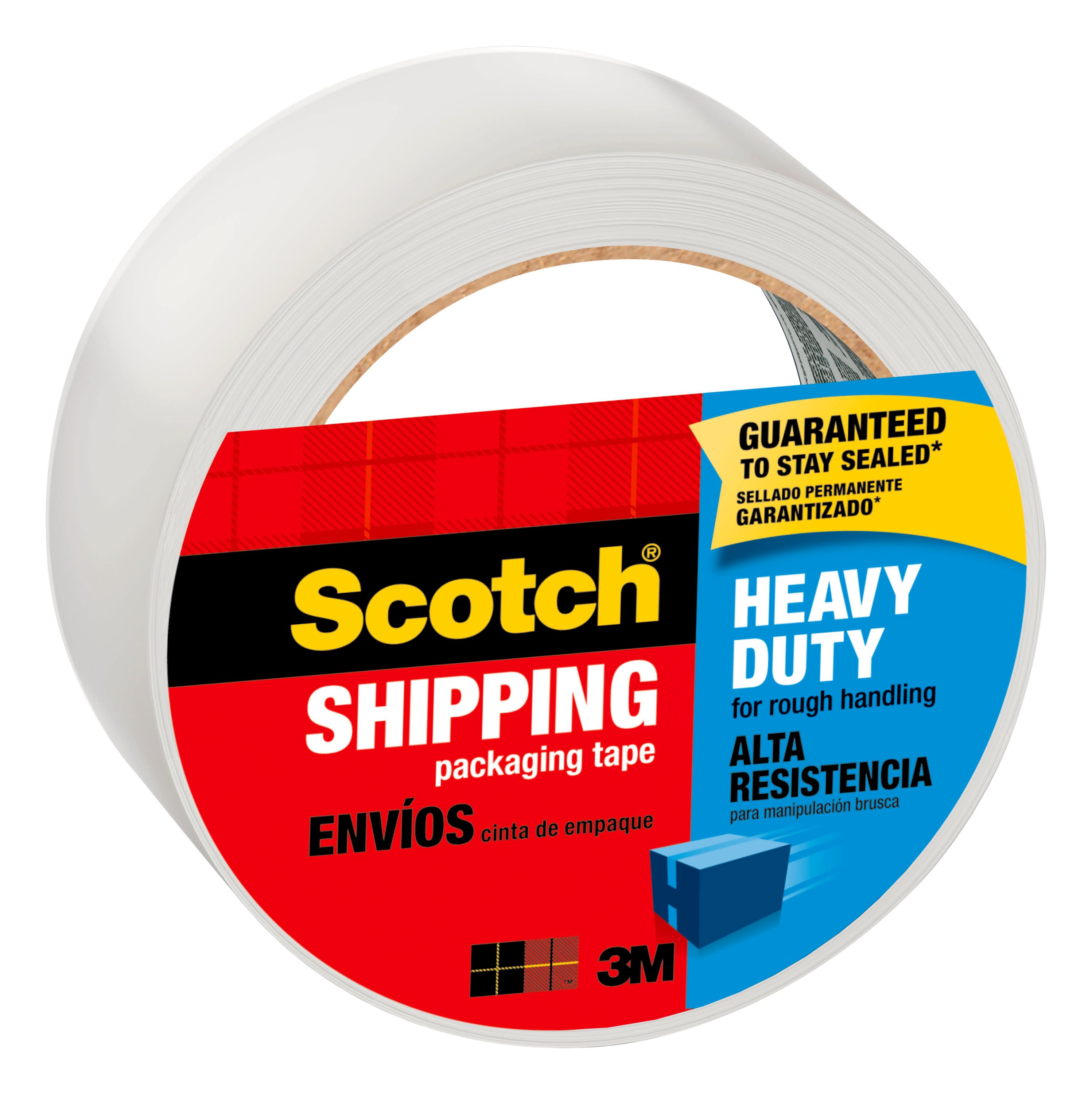 Scotch 1.88-in x 54.6 Yards Heavy Duty Shipping Packaging Tape in the Packing  Tape department at