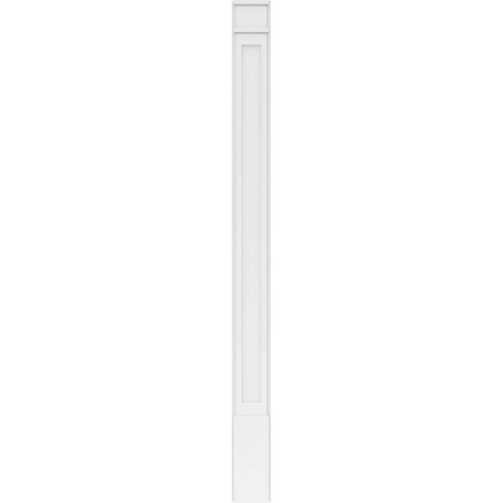 Ekena Millwork PILP07X090FP02-2 Entry-Door-Casing-Accents - View #3