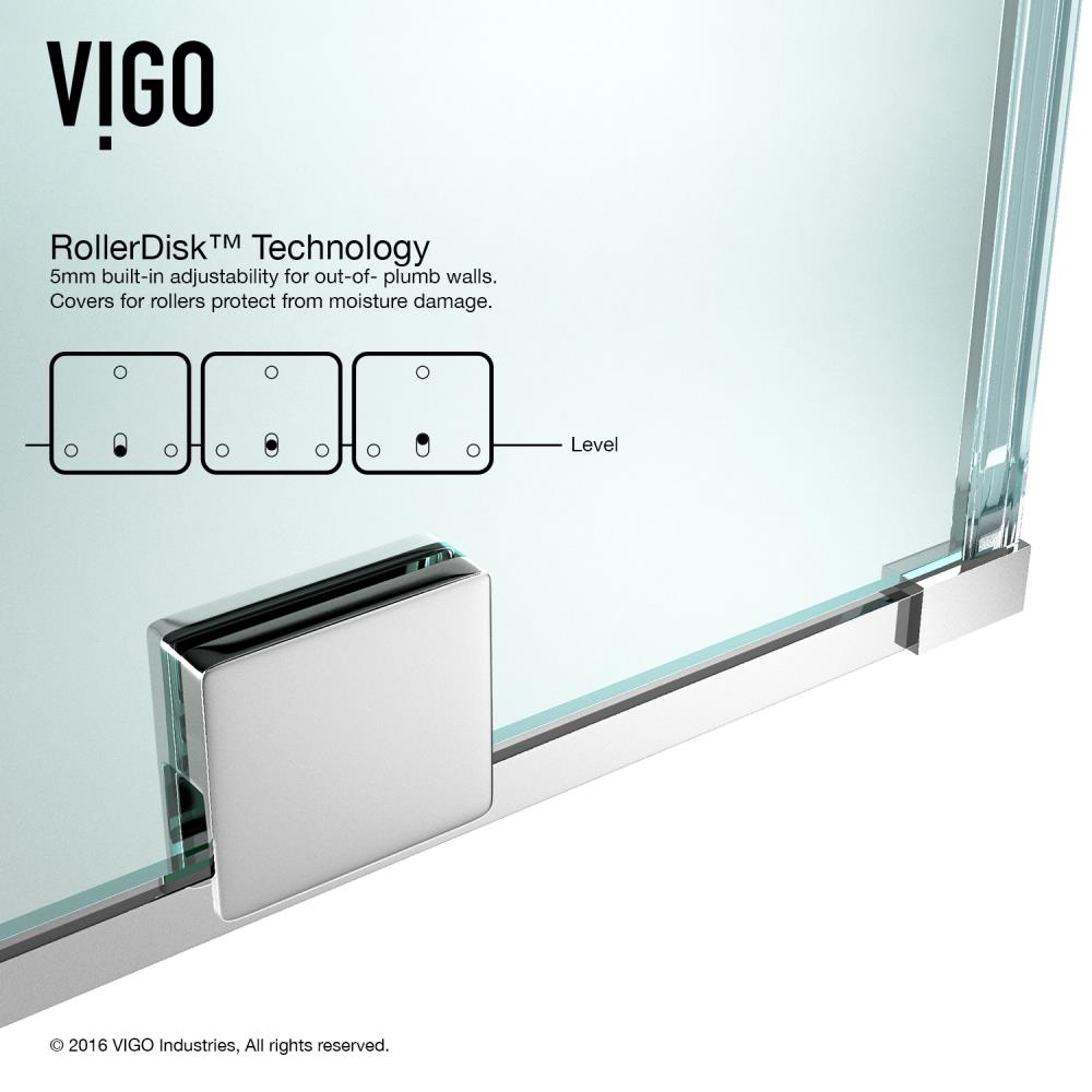 VIGO VG6045CHCL4873 Shower-Doors - View #2