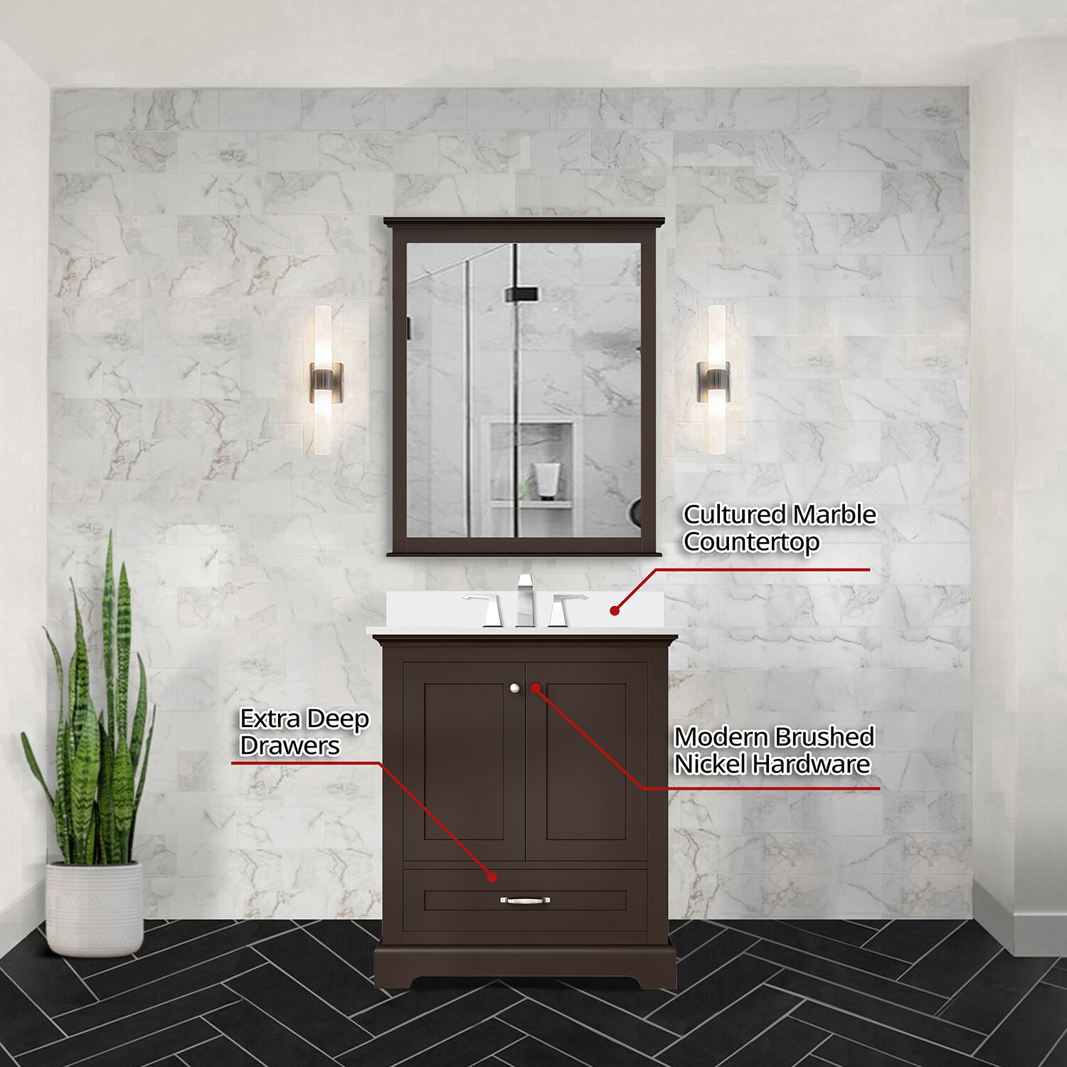 Lexora LVD30SG300 Bath-Vanity-Combo - View #6