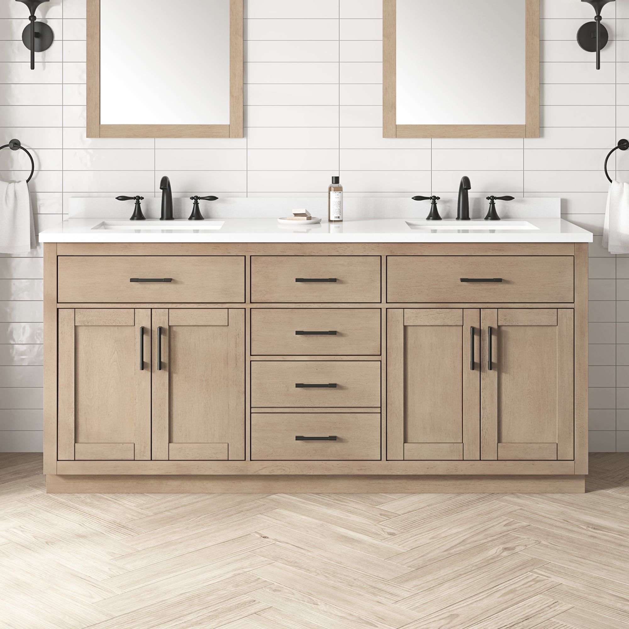 Bathroom Vanities & Vanity Tops Popular Widths 72-in