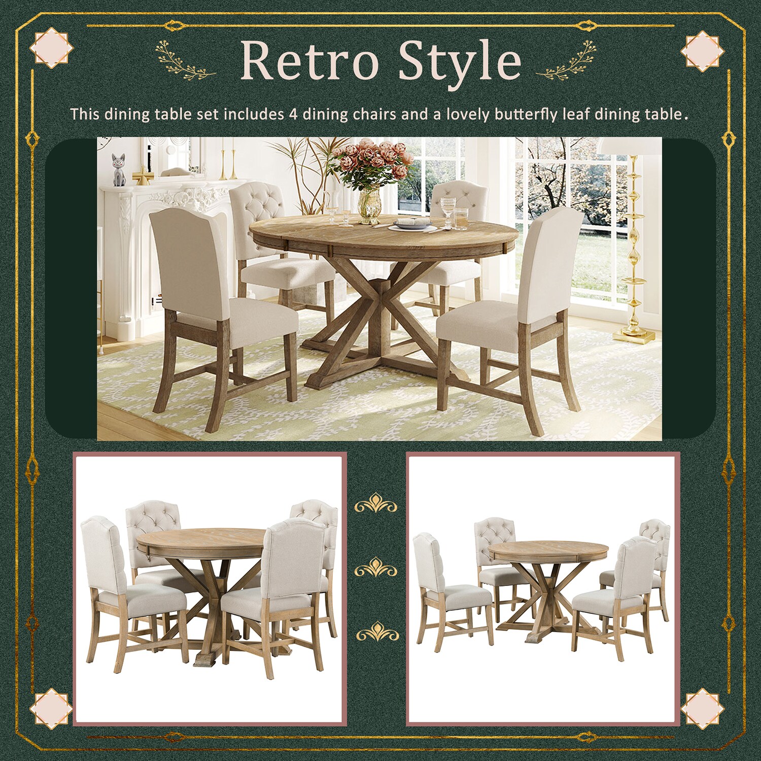 SINOFURN SYA010208GN Dining-Sets - View #8