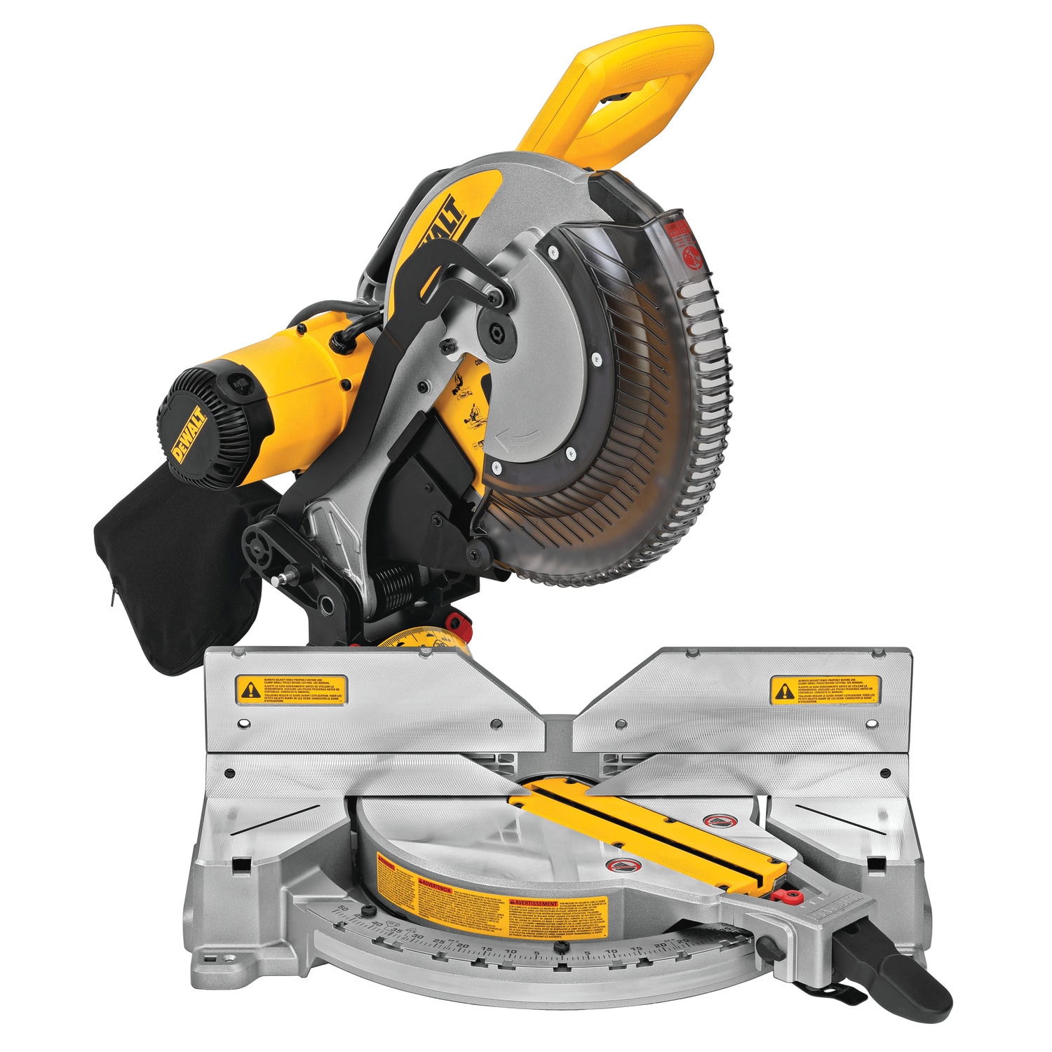 DEWALT 12-in 15-Amp Dual Bevel Compound Corded Miter Saw in the Miter Saws  department at