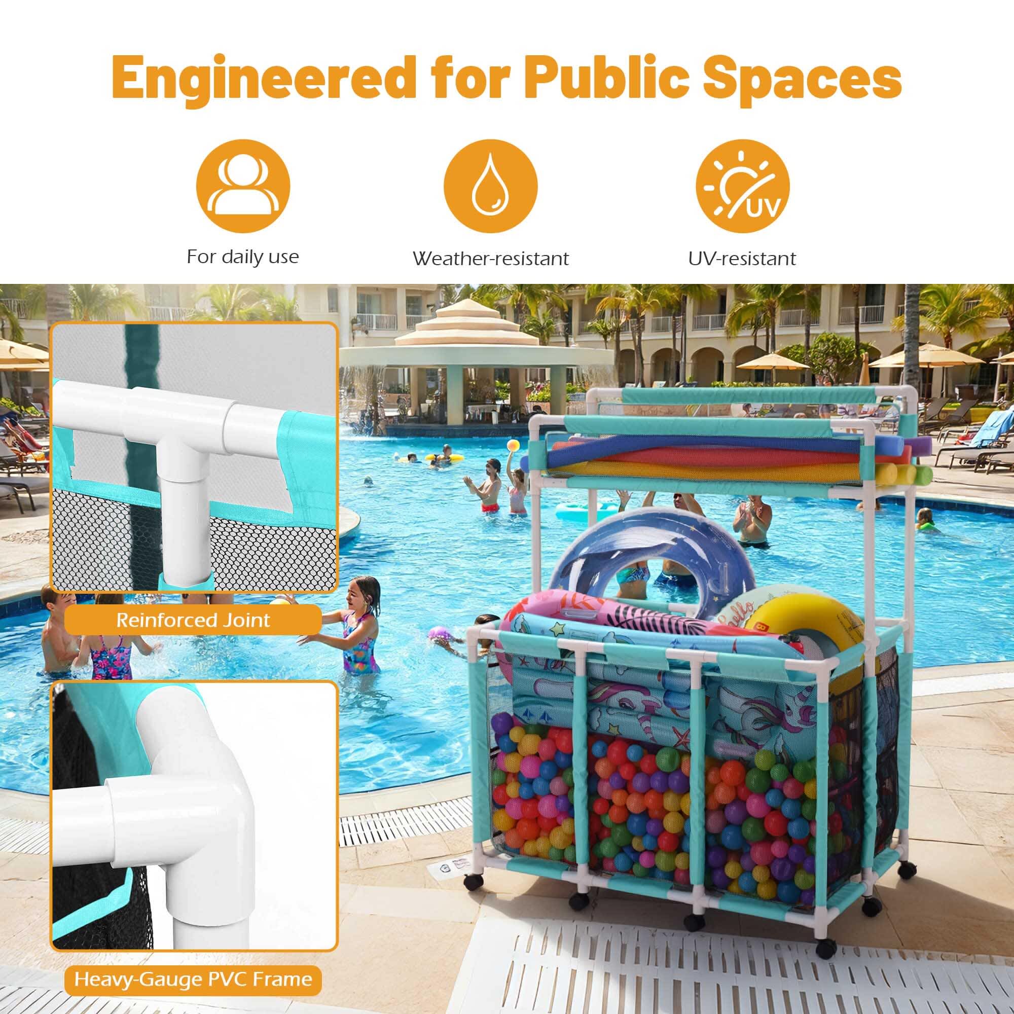 Yescom 06PSBBMC3-3G2LP-3-LO Pool-Organization-Storage - View #5
