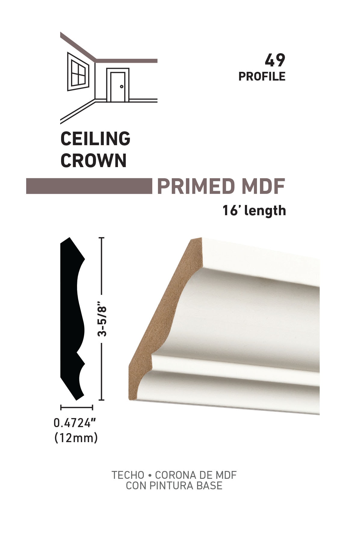 RELIABILT L04049516 Crown-Moulding - View #3