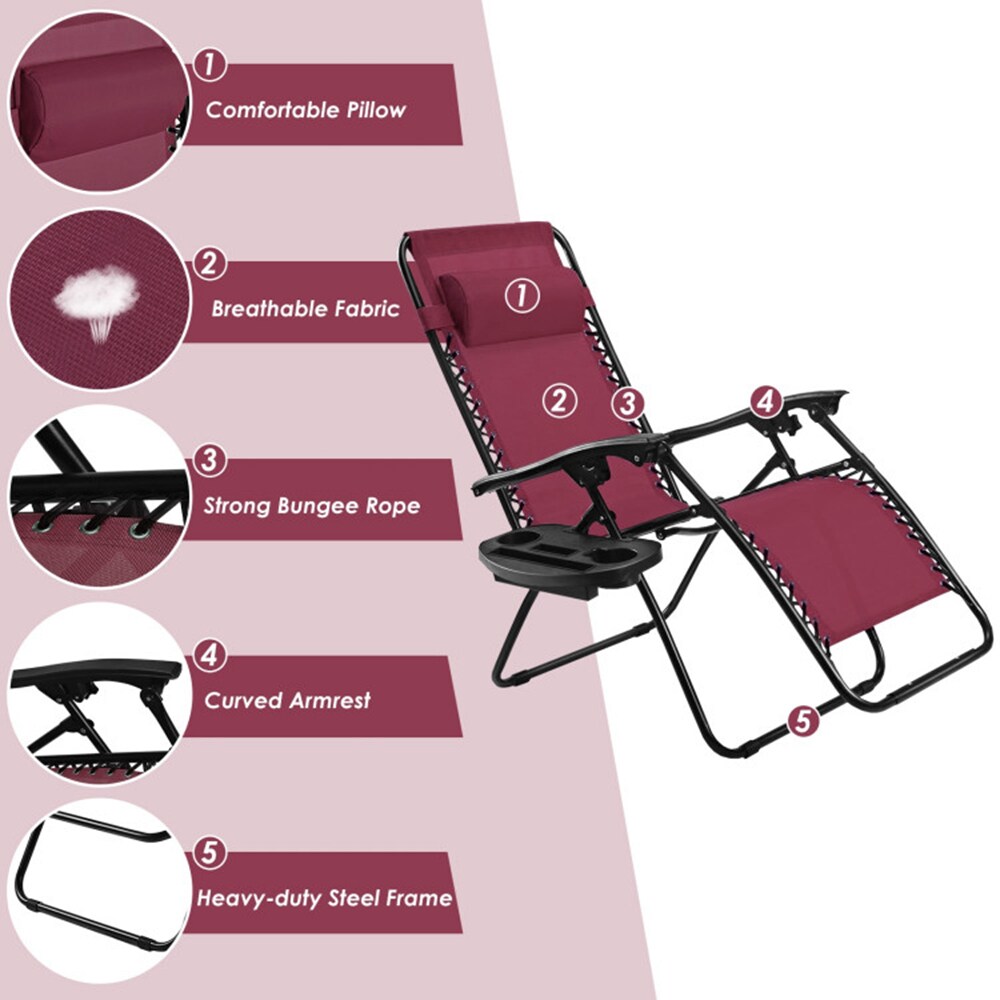 LIVIZA TDJ10642WN-1 Beach-Camping-Chairs - View #3