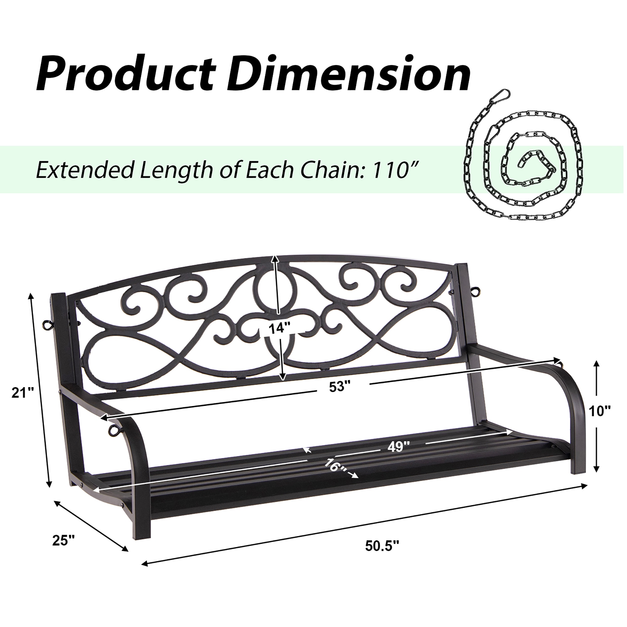 Goplus NP10185BN benches - View #7