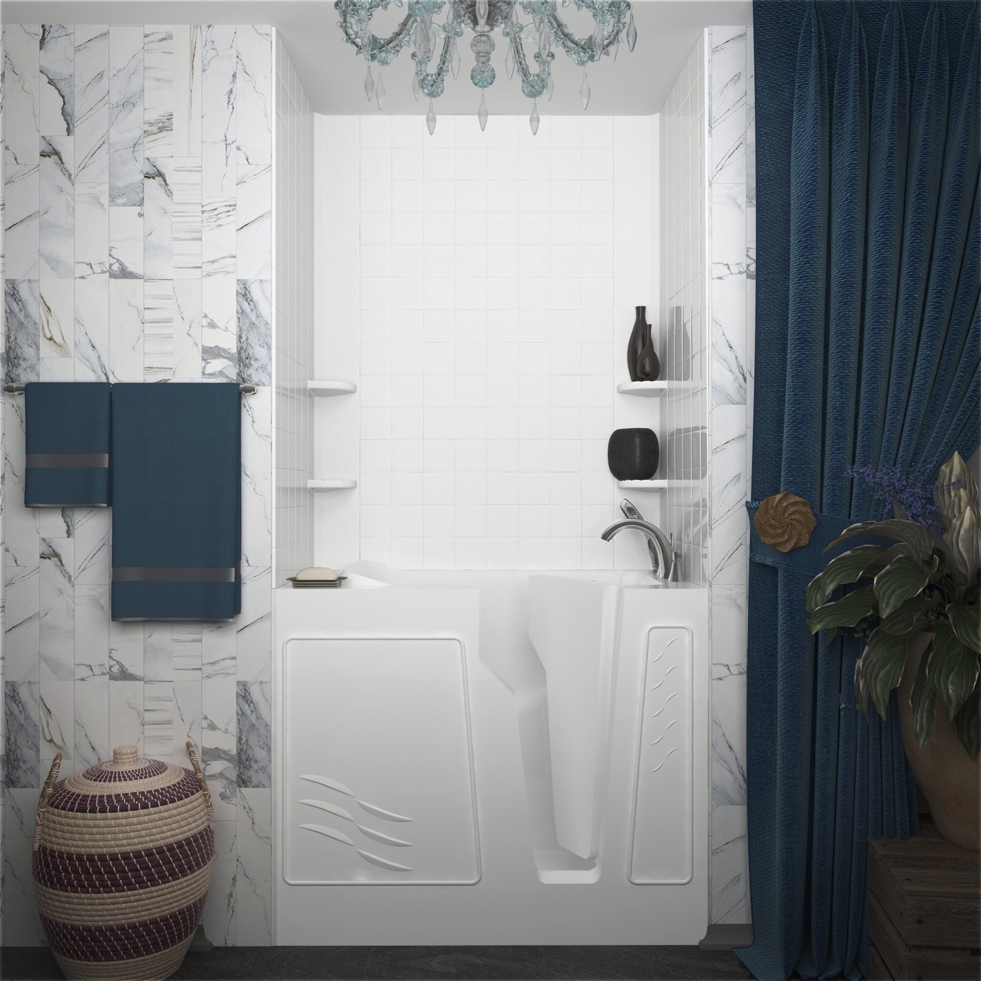 Endurance LSN2646RWDCE Tub-Shower-Combo - View #9