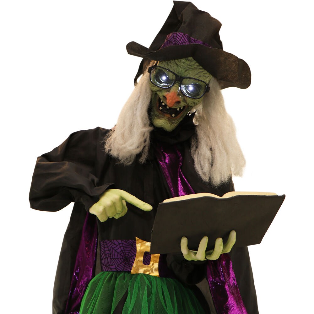 Haunted Hill Farm HHWITCH-23FLSA Halloween-Animatronics - View #8