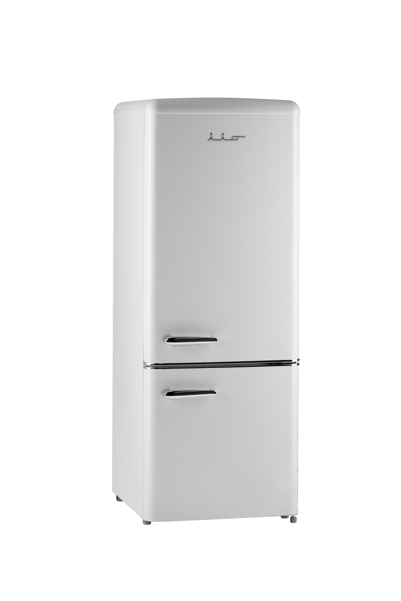 iio Retro FF1 7-cu ft Bottom-Freezer Refrigerator (Frost White) ENERGY STAR  in the Bottom-Freezer Refrigerators department at