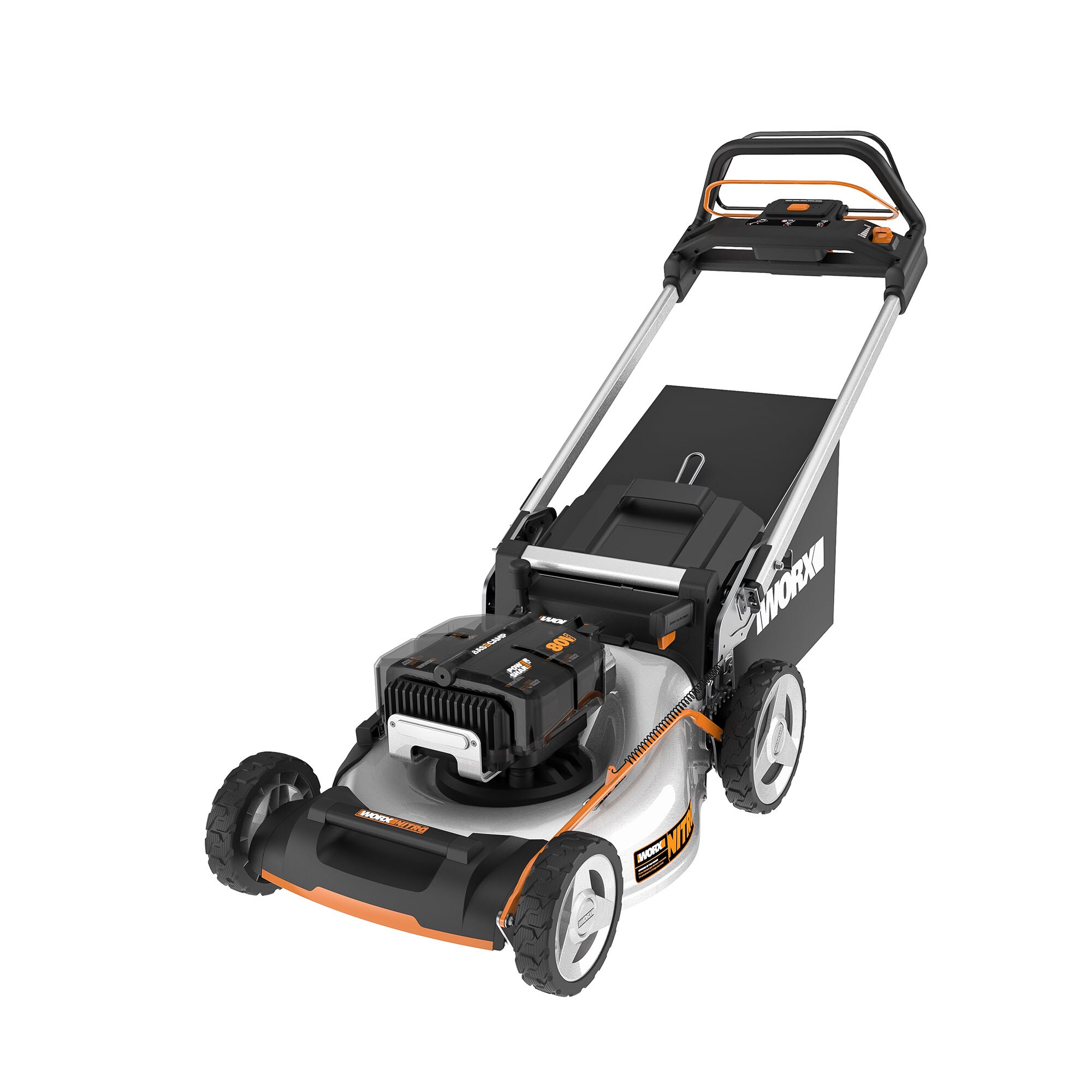 WORX Nitro Power Share 80 volt Max 21 in Cordless Self propelled